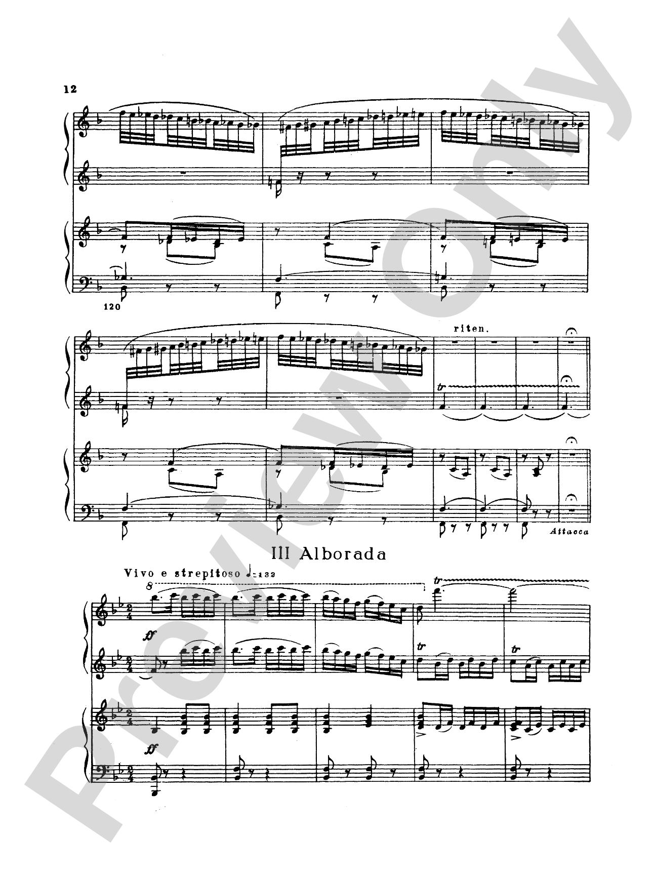 Rimsky-Korsakov: Capriccio Espagnole Piano Duet