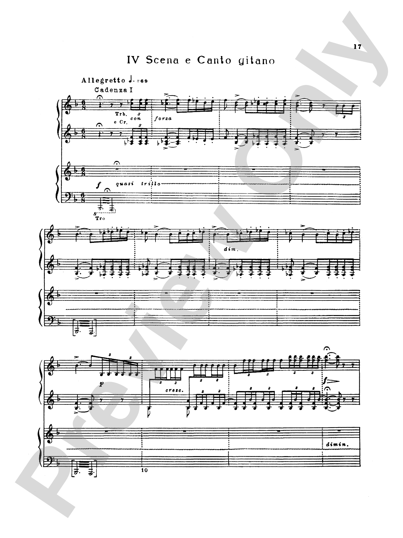 Rimsky-Korsakov: Capriccio Espagnole Piano Duet