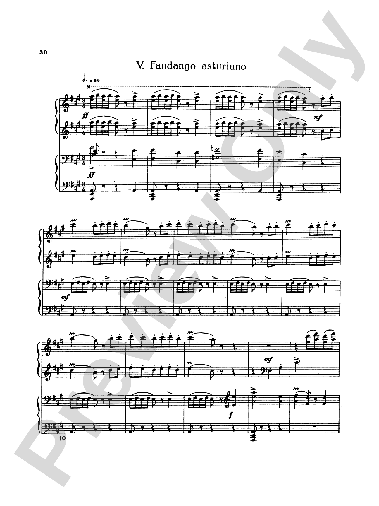 Rimsky-Korsakov: Capriccio Espagnole Piano Duet