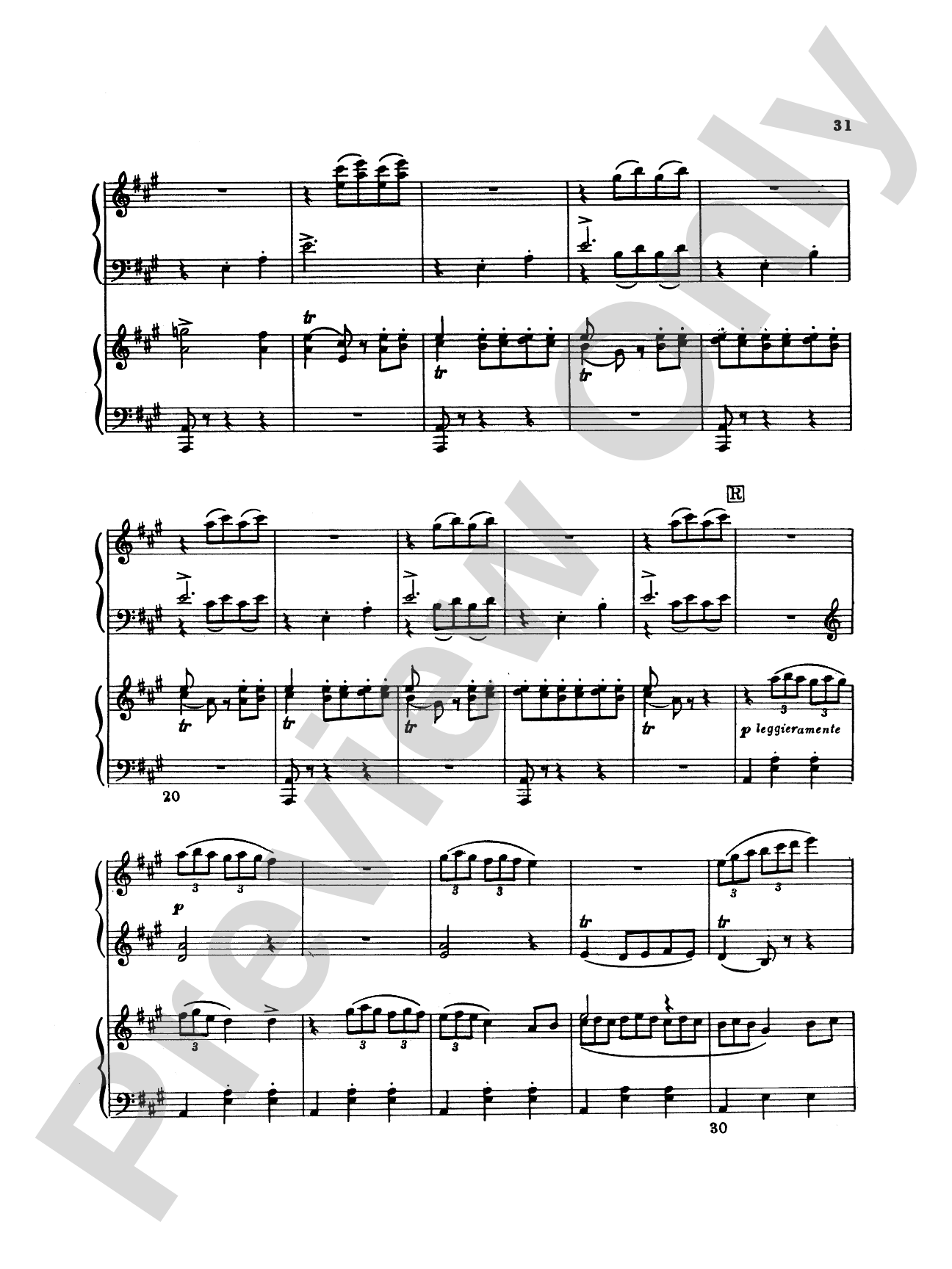 Rimsky-Korsakov: Capriccio Espagnole Piano Duet