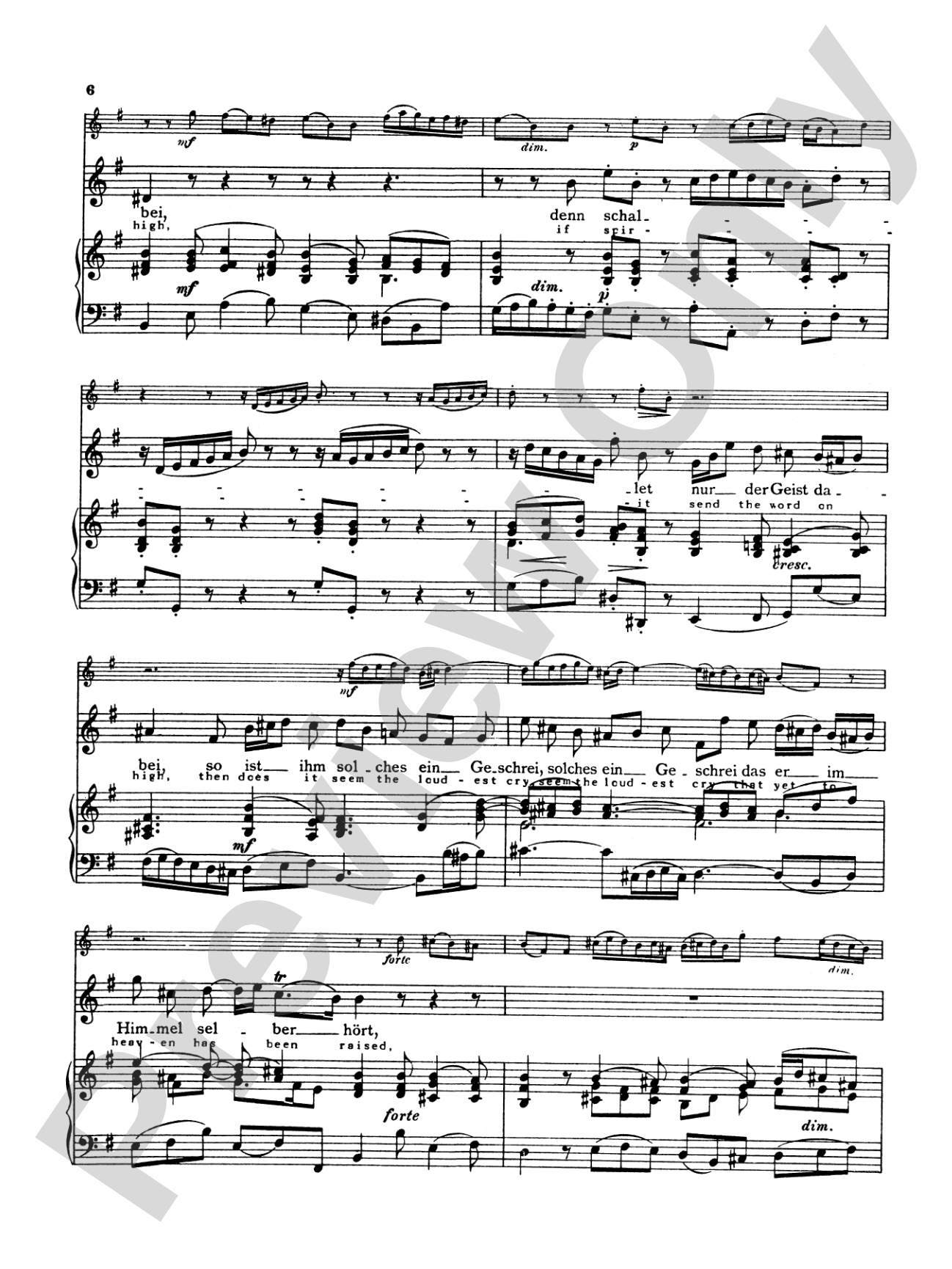 Bach: Soprano Arias from Church Cantatas, Volume I (Sacred) (German/English): Vocal Book