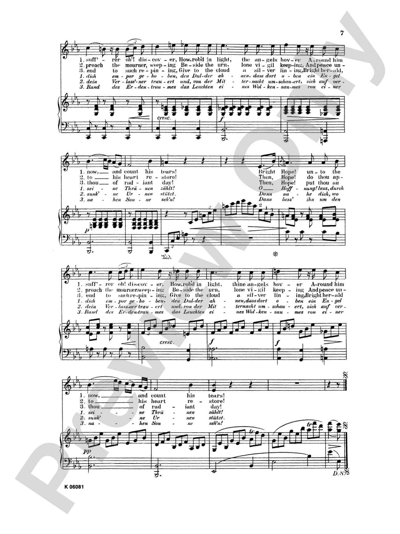 Beethoven: Songs (Complete)-- 66 songs, mostly for Medium Voice (German/English): Vocal Octavo-Size Book