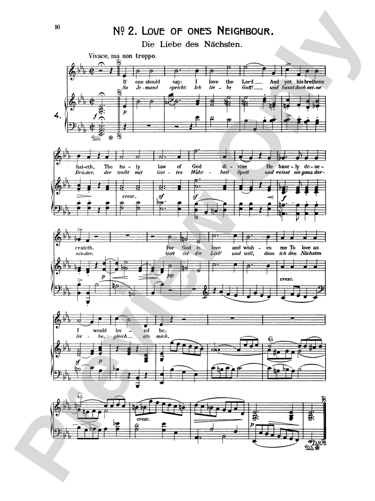 Beethoven: Songs (Complete)-- 66 songs, mostly for Medium Voice (German/English)
