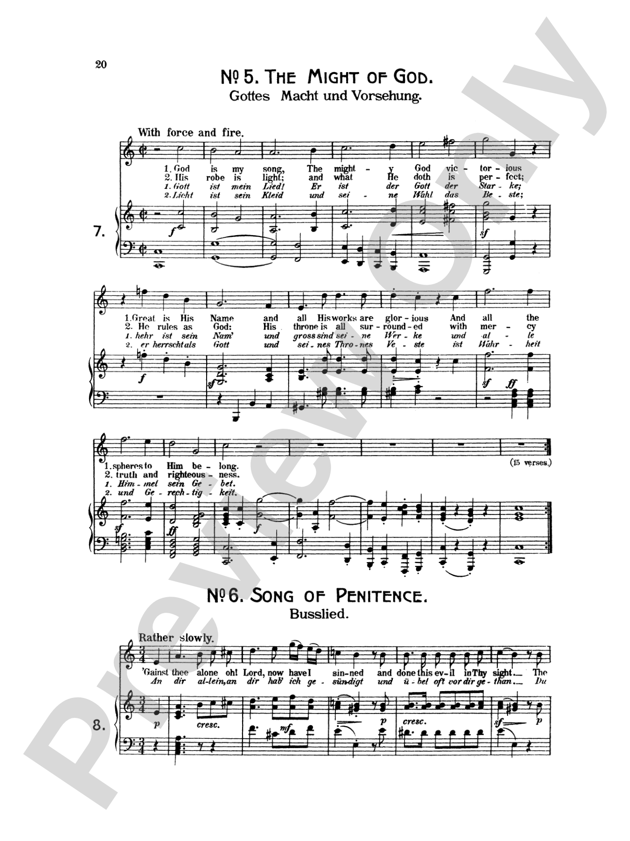 Beethoven: Songs (Complete)-- 66 songs, mostly for Medium Voice (German/English)