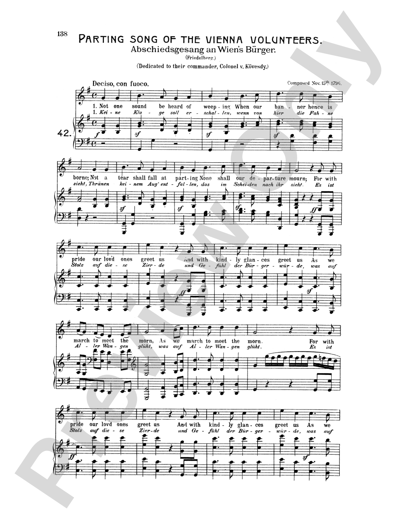 Beethoven: Songs (Complete)-- 66 songs, mostly for Medium Voice (German/English)