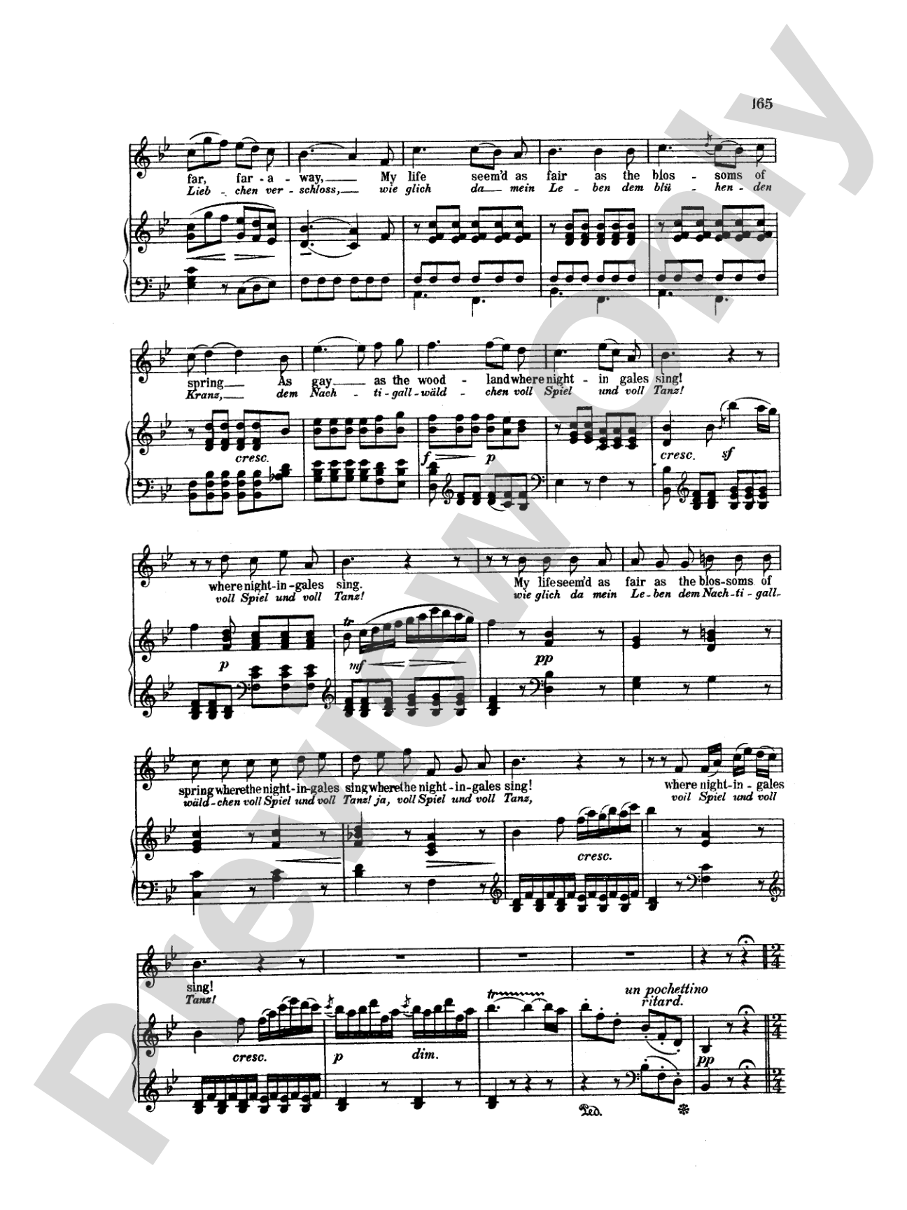 Beethoven: Songs (Complete)-- 66 songs, mostly for Medium Voice (German/English)