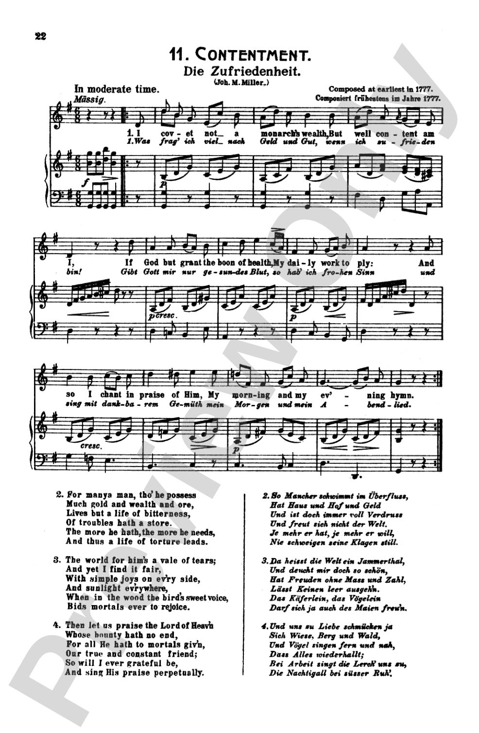 Mozart: 39 Songs for Medium High Voice (German/English/French/Italian)
