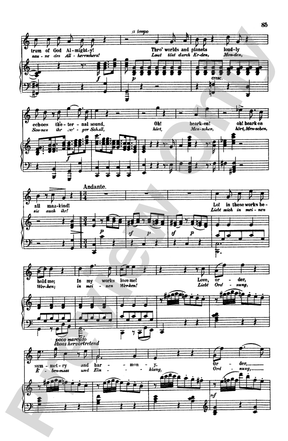 Mozart: 39 Songs for Medium High Voice (German/English/French/Italian)