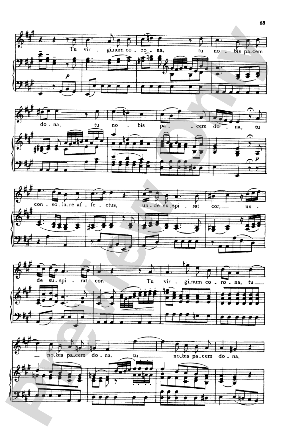 Mozart: Exultate Jubilate, K. 165, Motet for Soprano (Latin): Motet for Soprano Voice Book