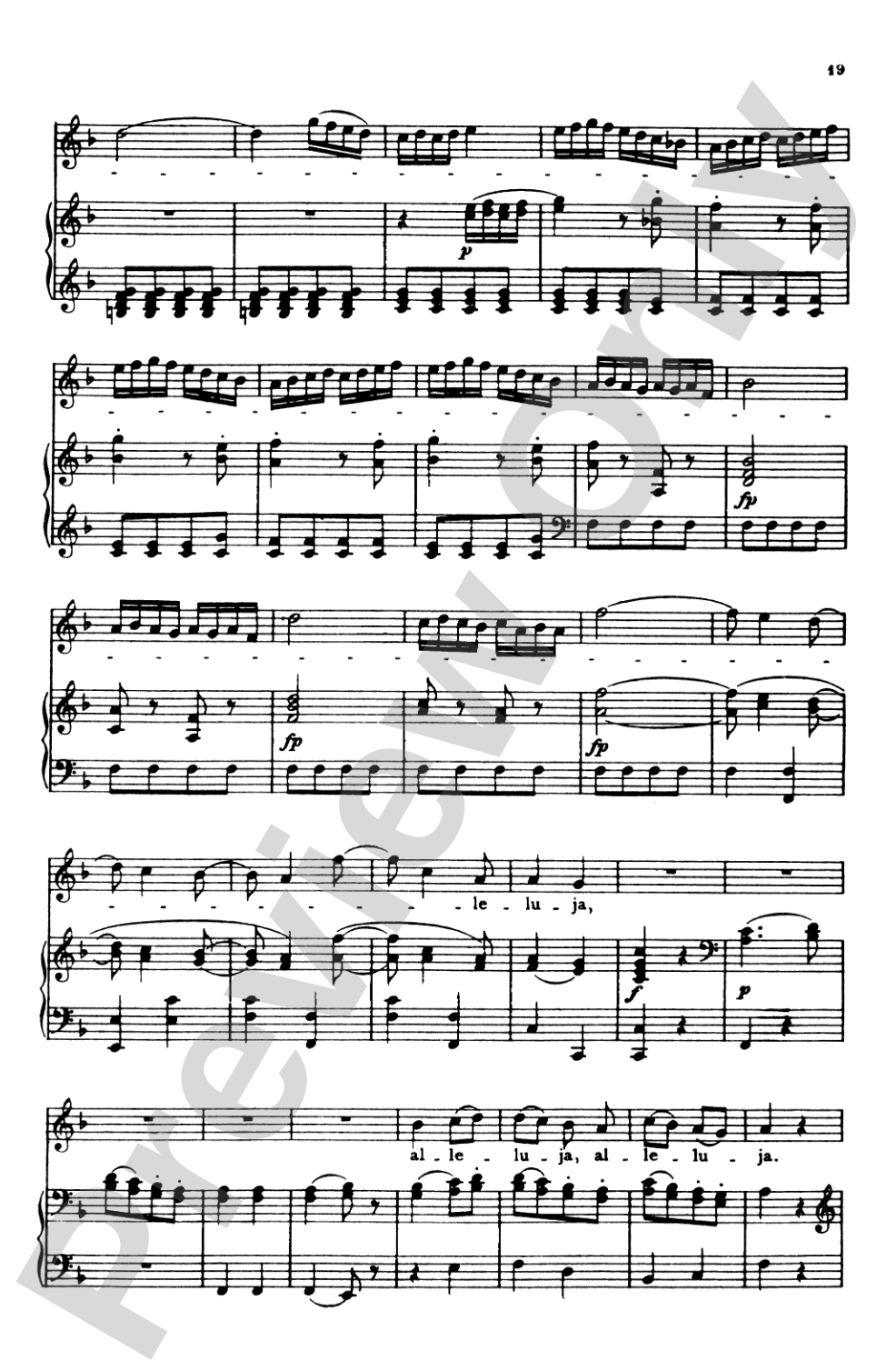 Mozart: Exultate Jubilate, K. 165, Motet for Soprano (Latin): Motet for Soprano Voice Book