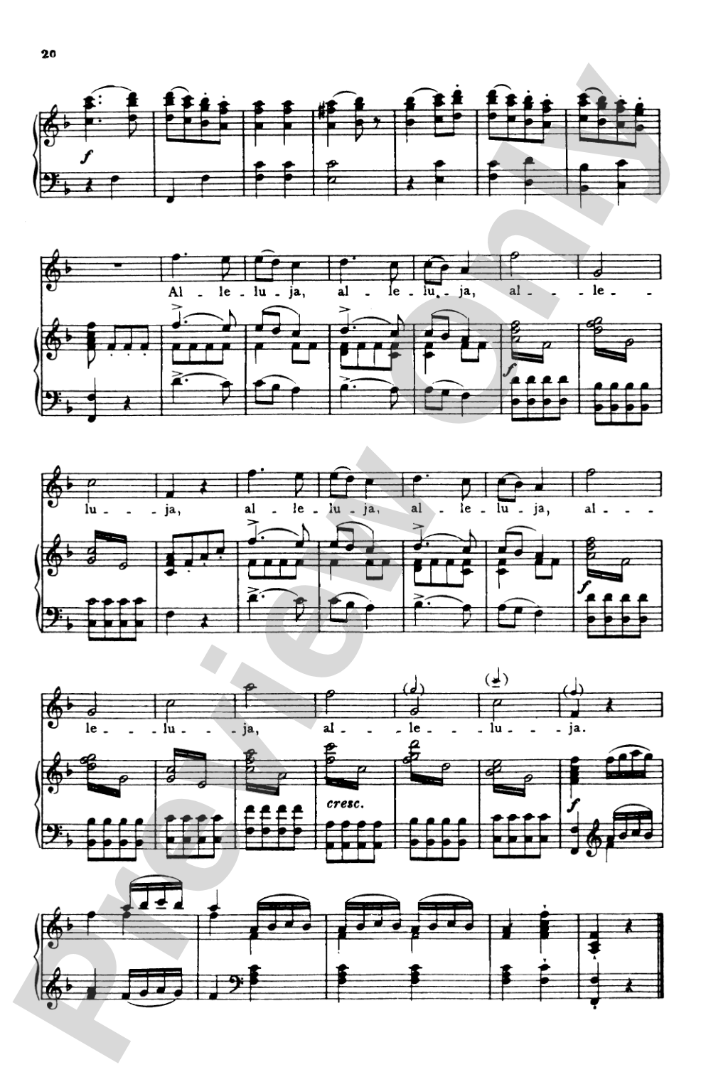 Mozart: Exultate Jubilate, K. 165, Motet for Soprano (Latin): Motet for Soprano Voice Book