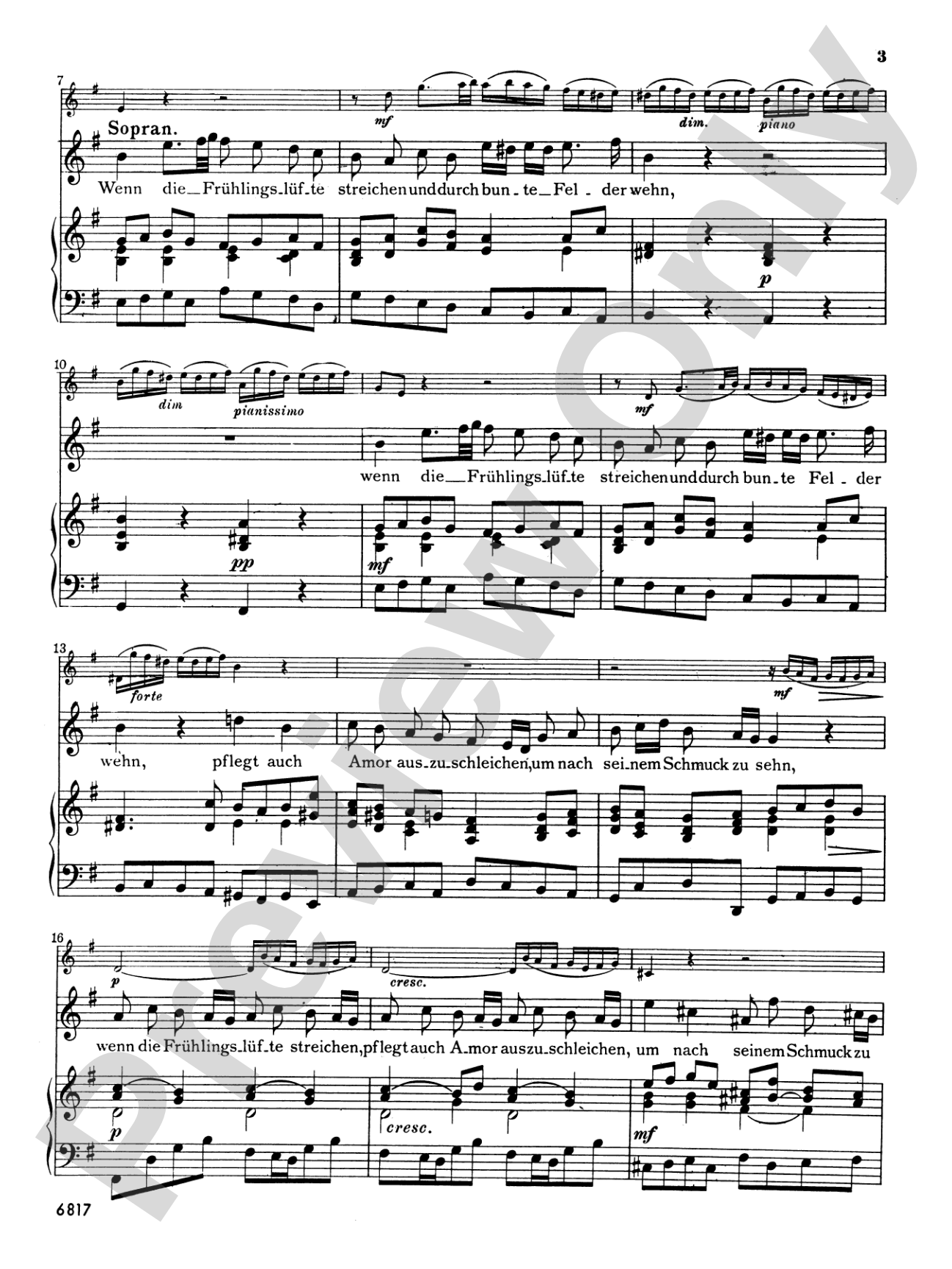 Bach: Soprano Arias from Secular Cantatas, Volume II (German): Vocal Book