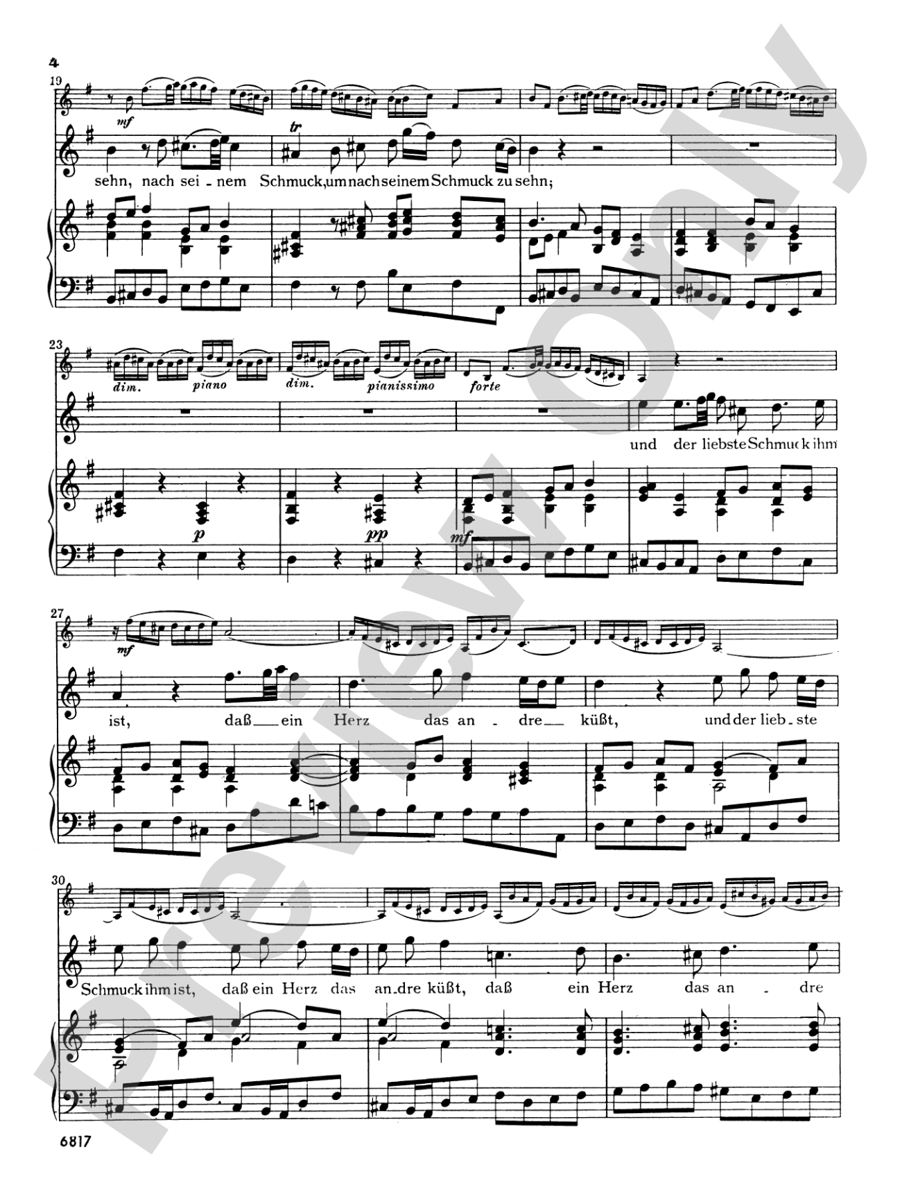 Bach: Soprano Arias from Secular Cantatas, Volume II (German): Vocal Book