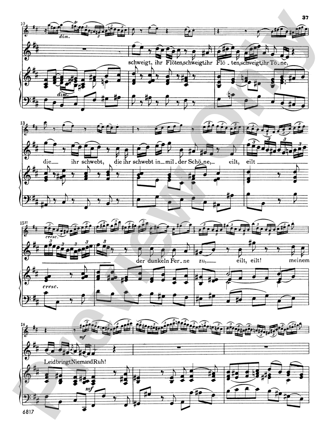 Bach: Soprano Arias from Secular Cantatas, Volume II (German)