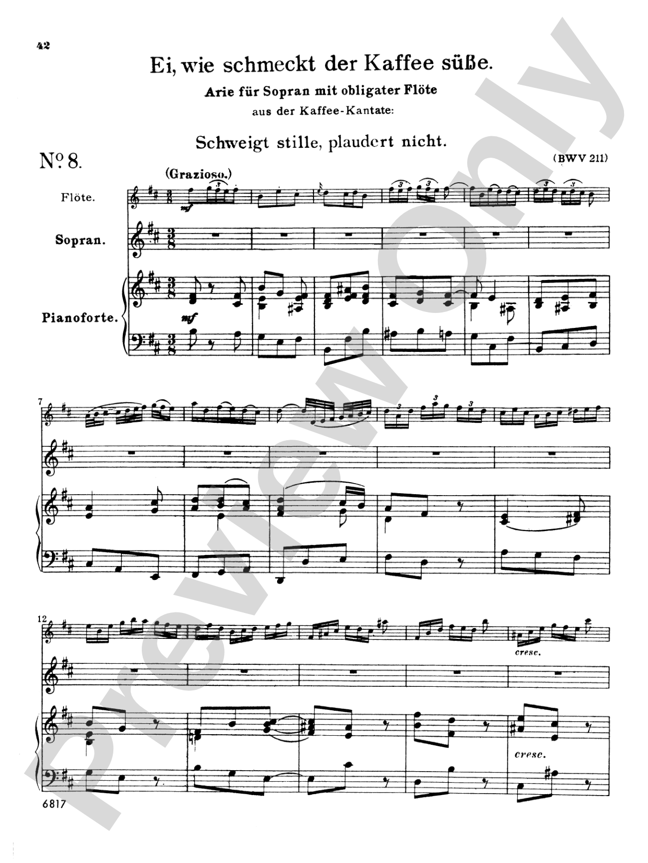 Bach: Soprano Arias from Secular Cantatas, Volume II (German)