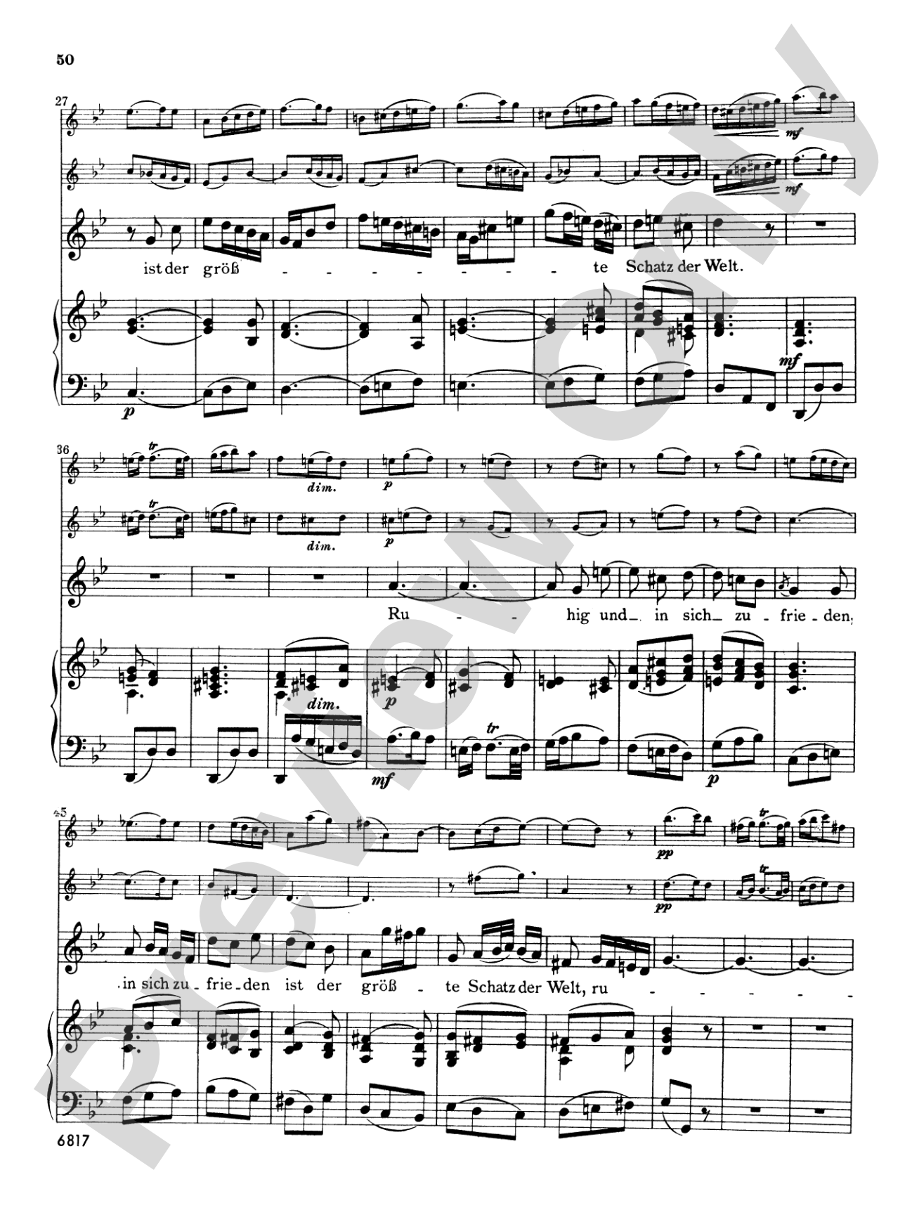 Bach: Soprano Arias from Secular Cantatas, Volume II (German)