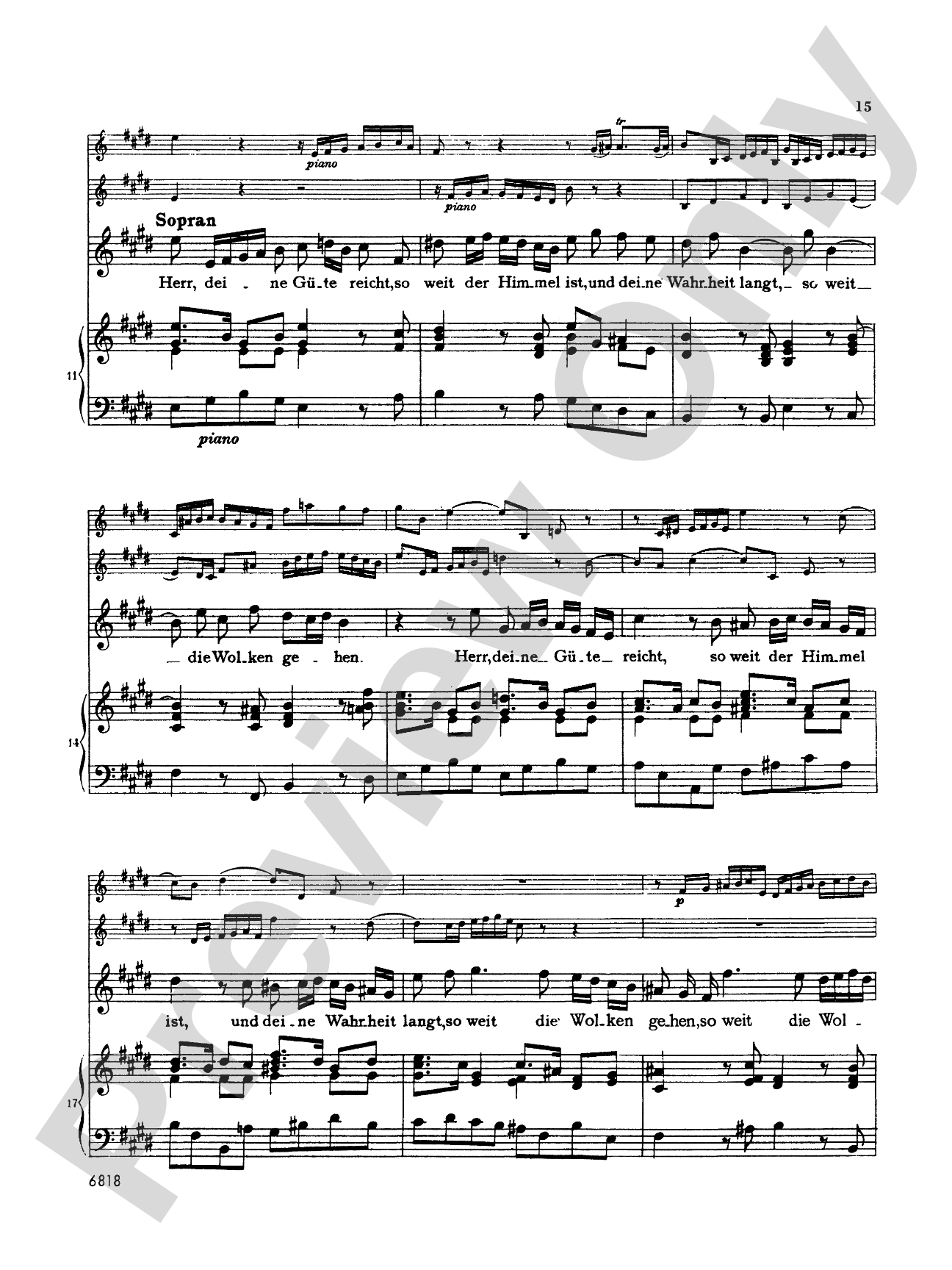 Bach: Soprano Arias from Church Cantatas, Volume III (German)
