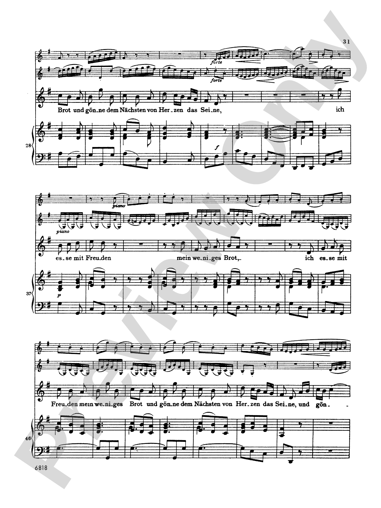 Bach: Soprano Arias from Church Cantatas, Volume III (German)