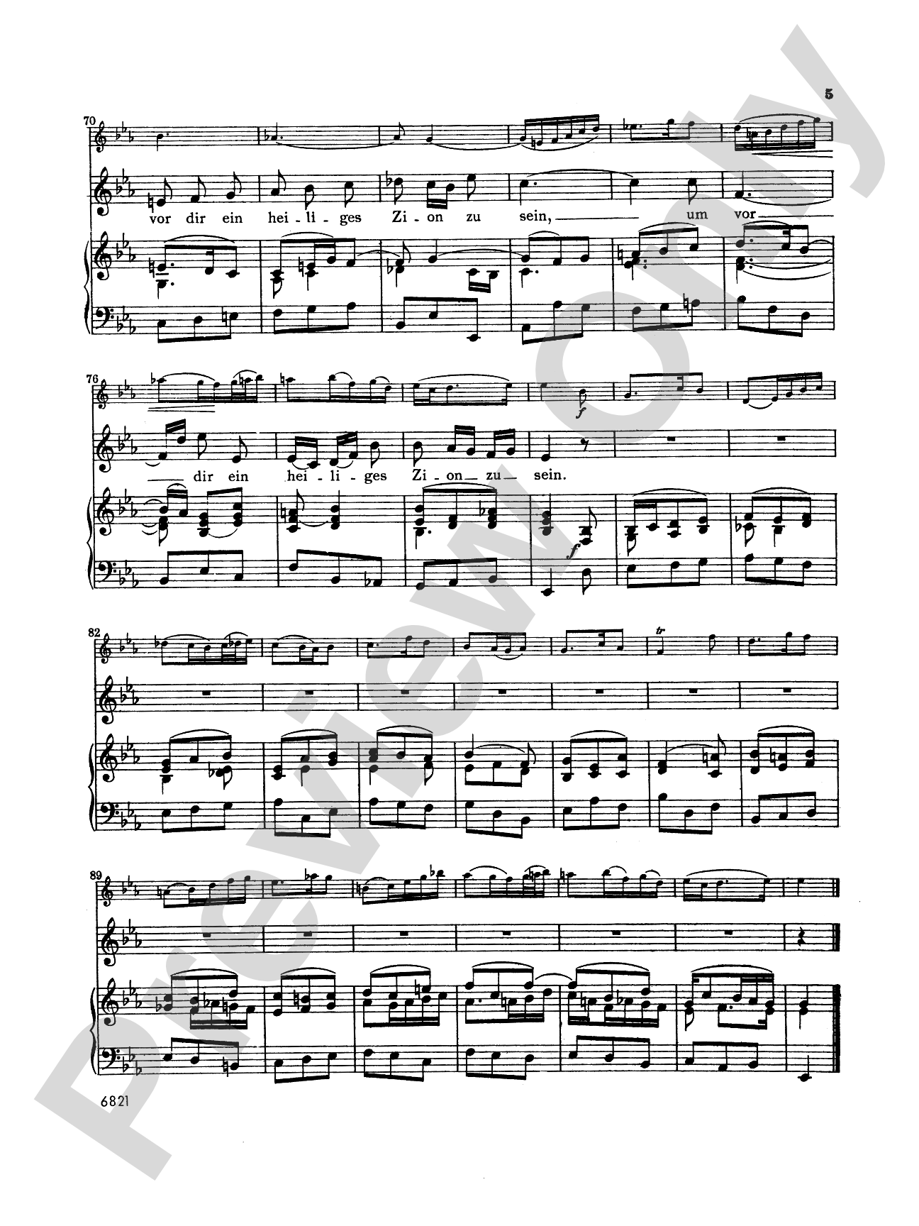 Bach: Contralto Arias, Volume III (German): Vocal Book