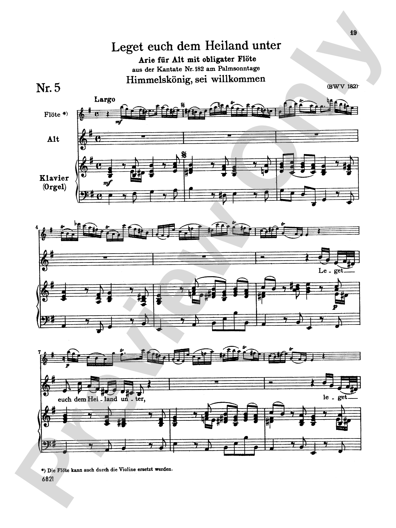 Bach: Contralto Arias, Volume III (German)