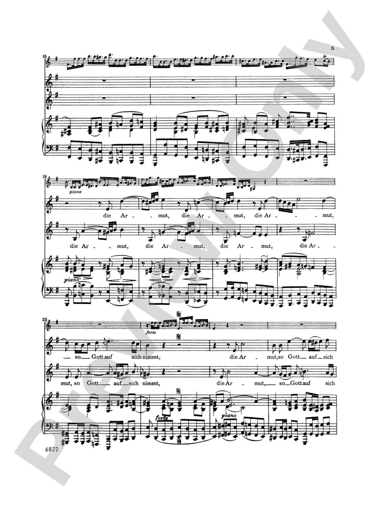 Bach: Arias from Church Cantatas (Soprano and Alto), Volume I (3 Duets) (German): Vocal Book