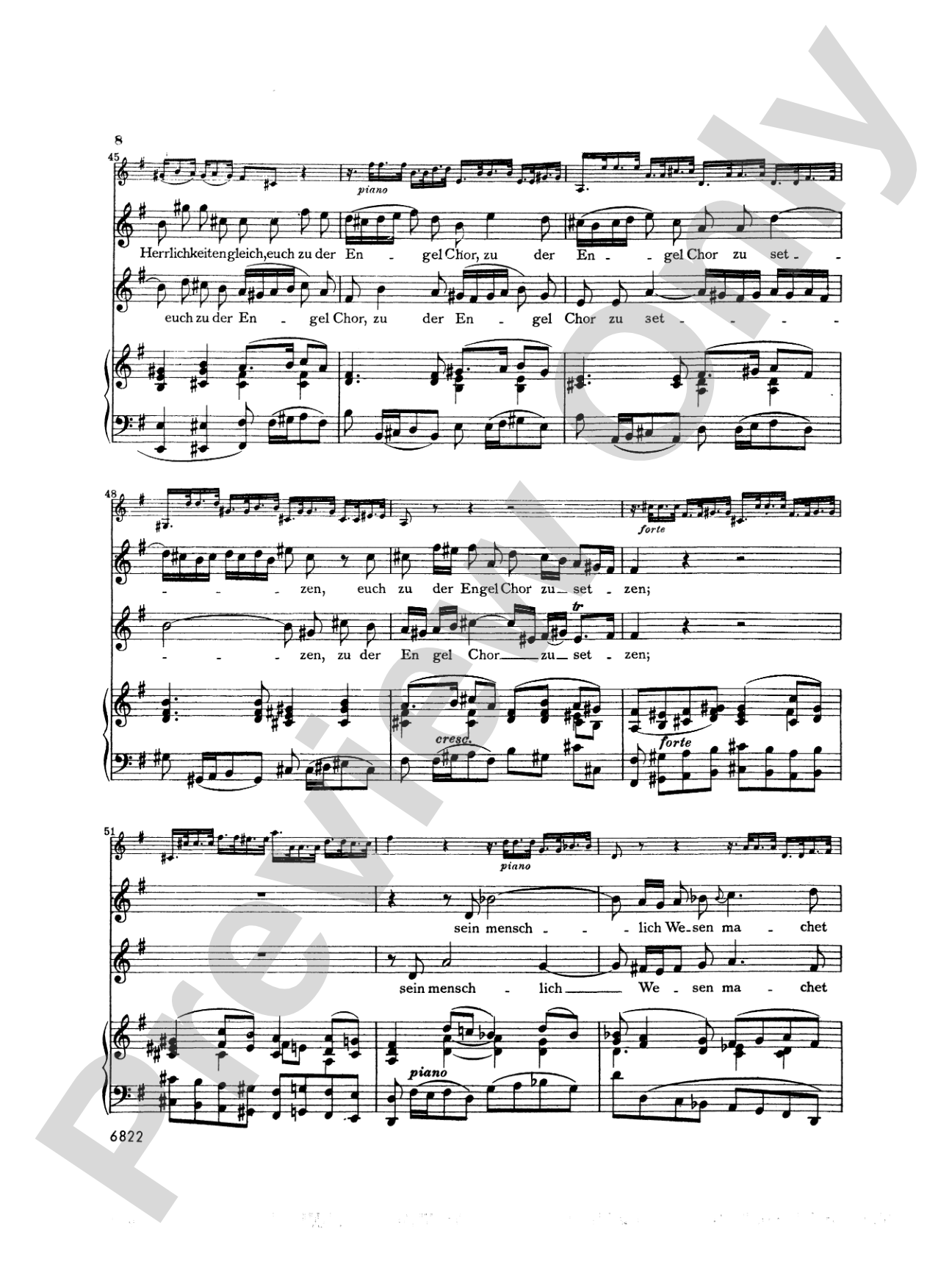 Bach: Arias from Church Cantatas (Soprano and Alto), Volume I (3 Duets) (German): Vocal Book