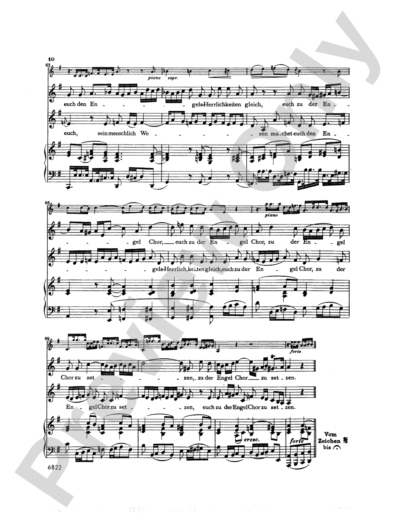 Bach: Arias from Church Cantatas (Soprano and Alto), Volume I (3 Duets) (German): Vocal Book