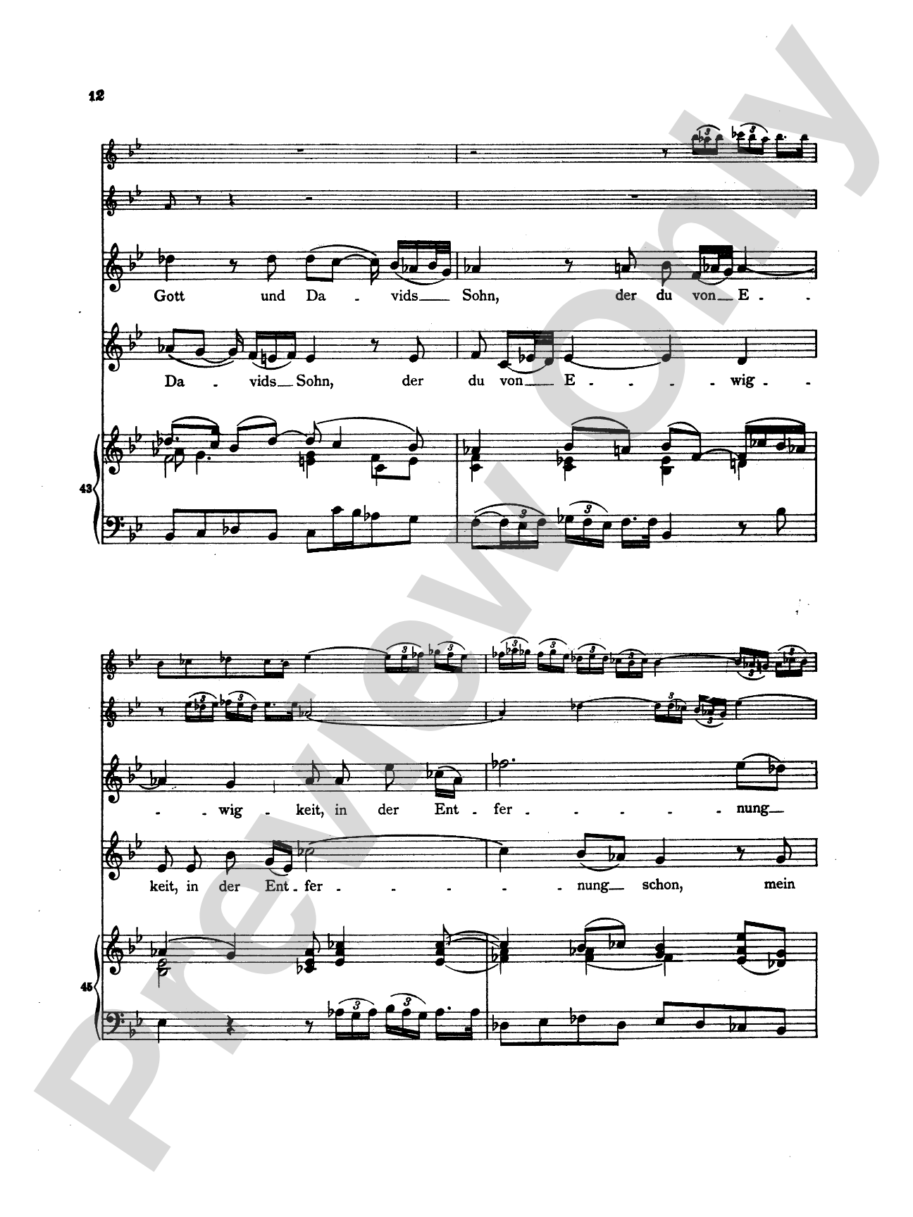 Bach: Soprano and Alto Arias, Volume II (German): Vocal Book