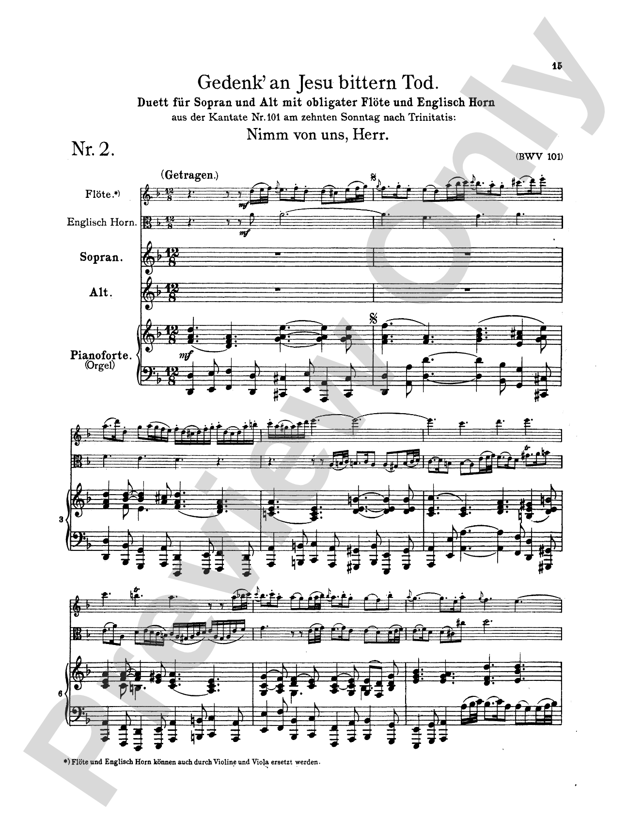 Bach: Soprano and Alto Arias, Volume II (German)