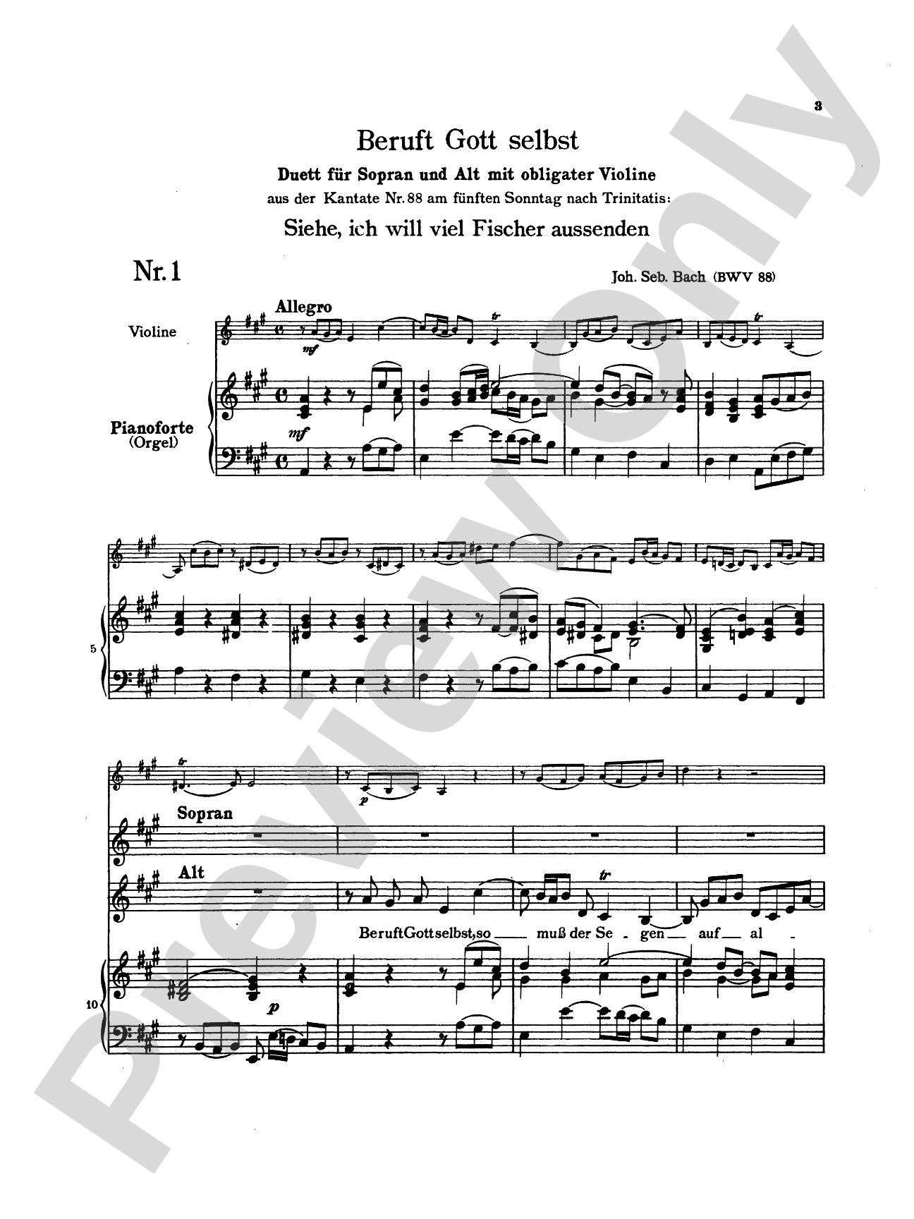 Bach: Soprano and Alto Arias, Volume III (German): Vocal Book