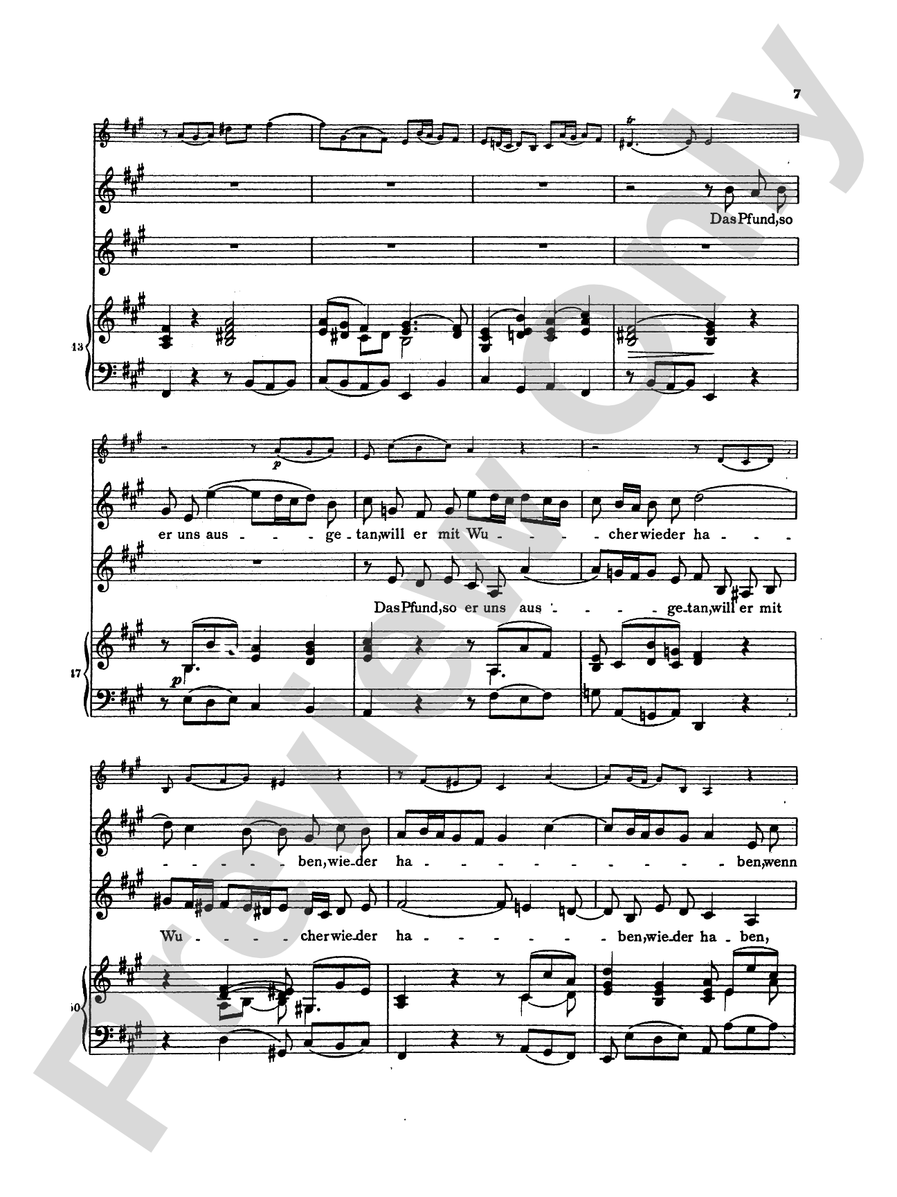 Bach: Soprano and Alto Arias, Volume III (German): Vocal Book
