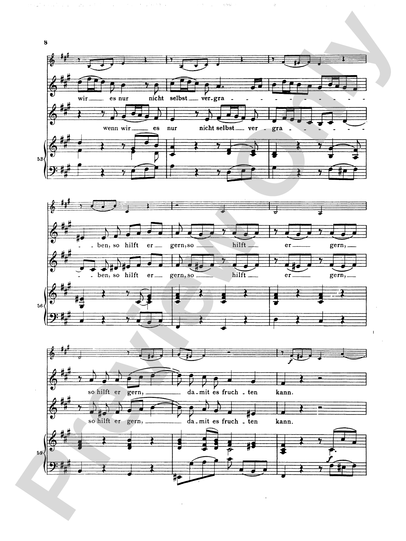Bach: Soprano and Alto Arias, Volume III (German): Vocal Book