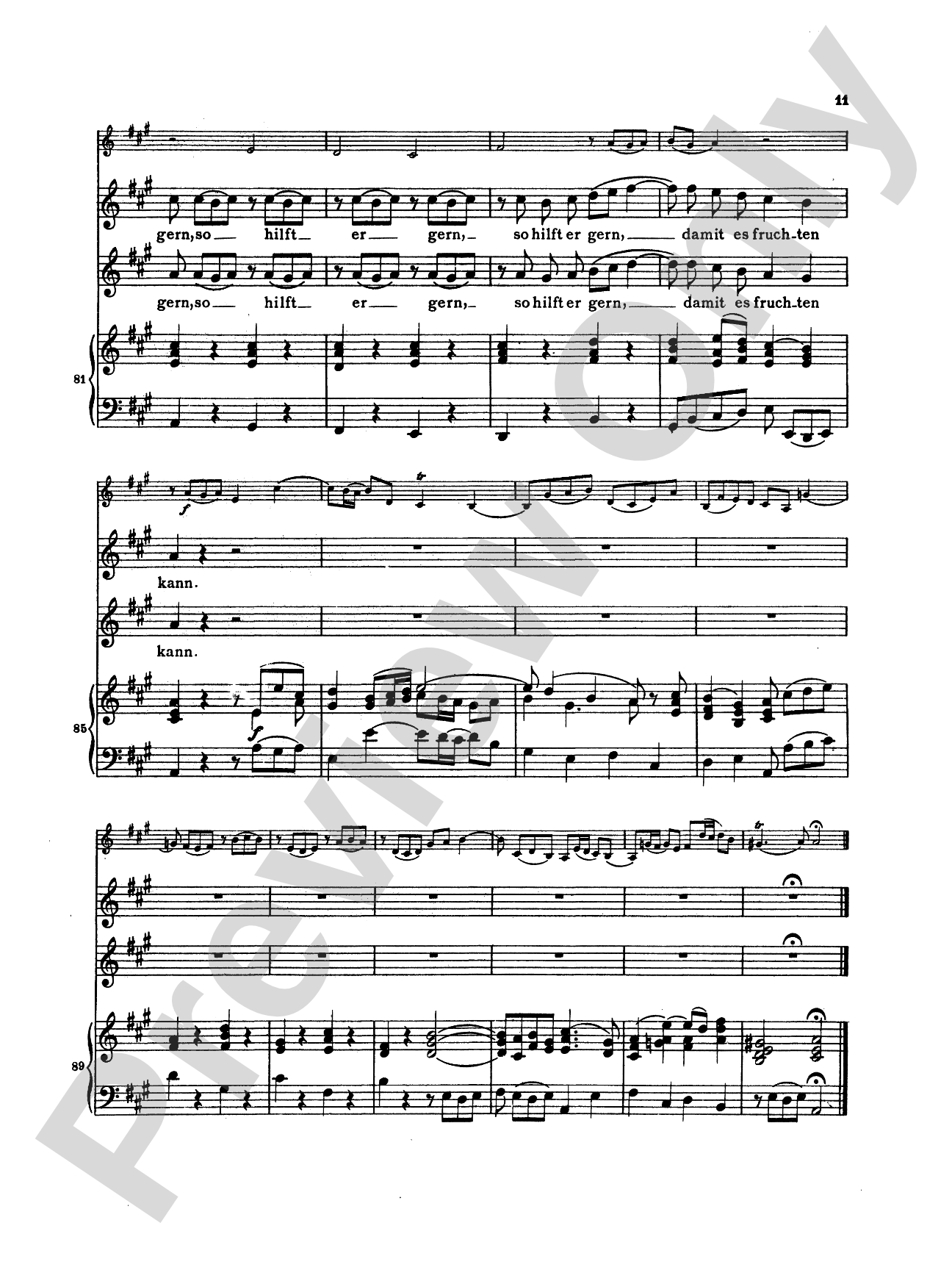 Bach: Soprano and Alto Arias, Volume III (German): Vocal Book