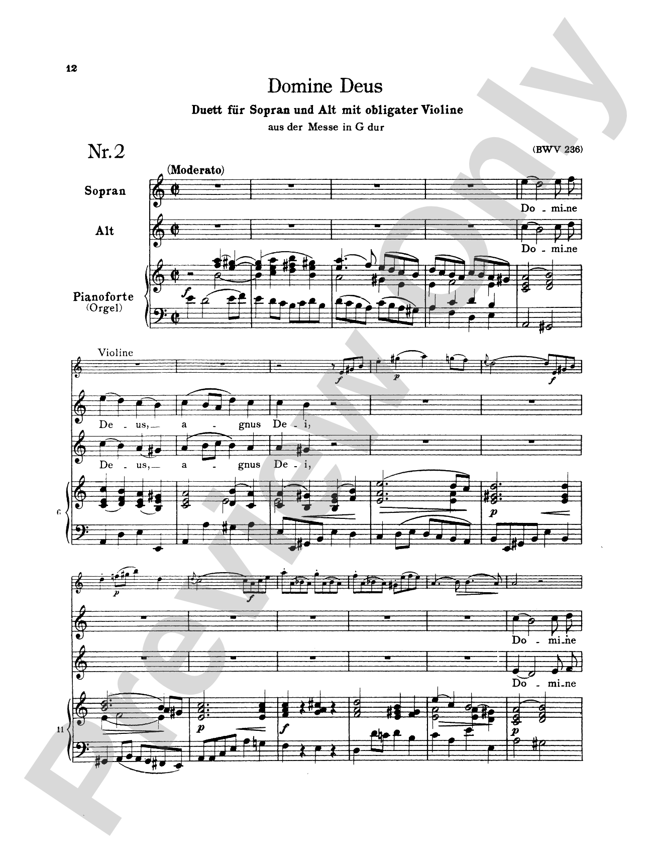 Bach: Soprano and Alto Arias, Volume III (German)