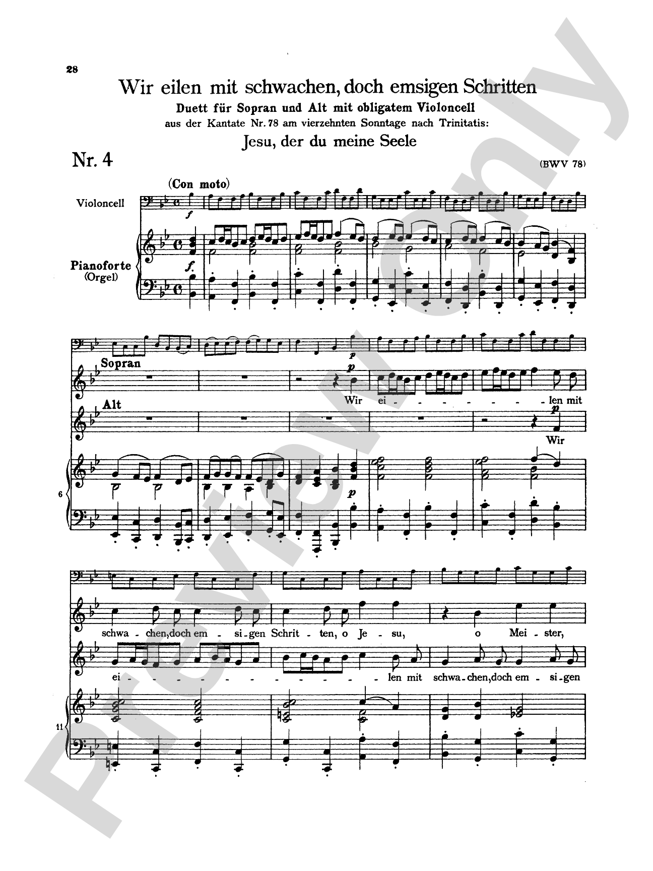 Bach: Soprano and Alto Arias, Volume III (German)