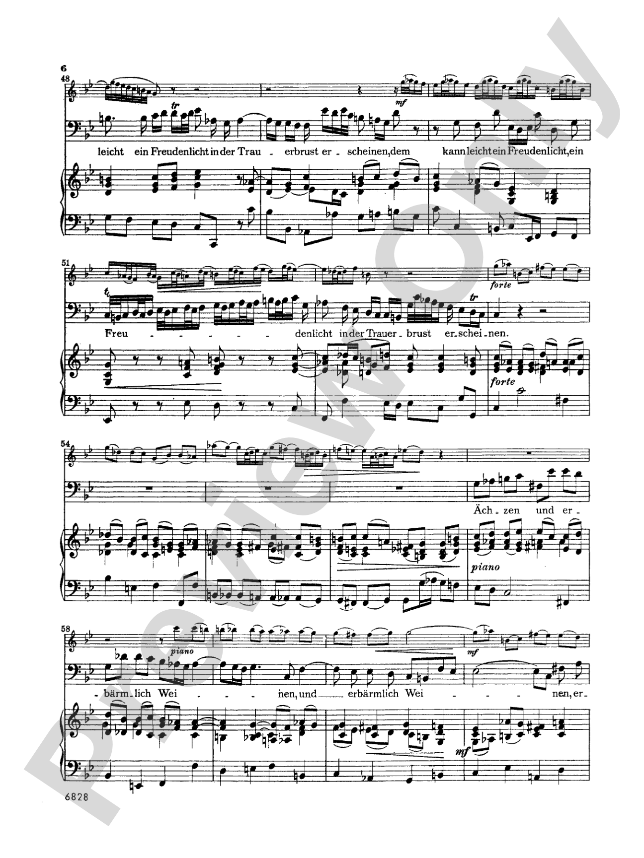 Bach: 12 Bass Arias from Church Cantatas (German): Vocal Book
