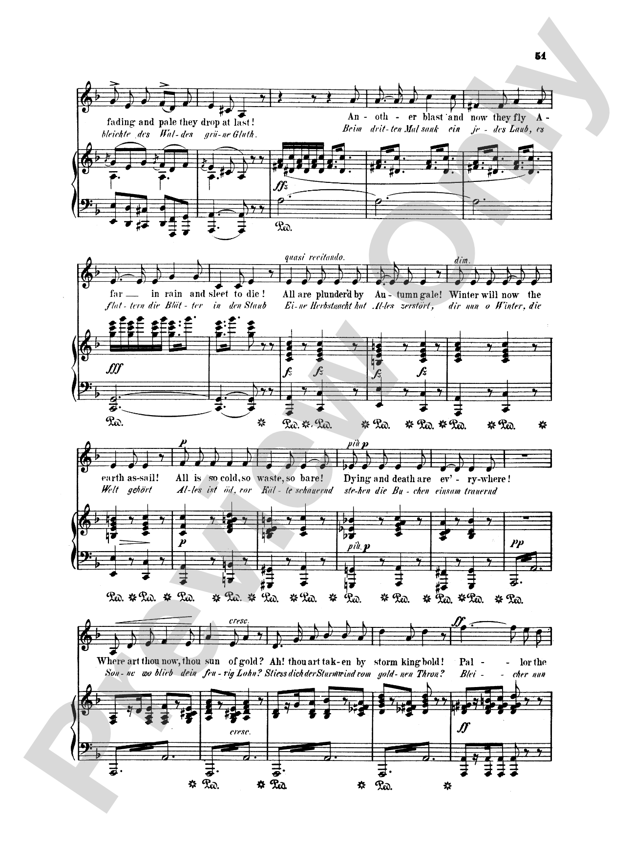 Grieg: Selected Songs for Low Voice-- 36 Songs (English/German)