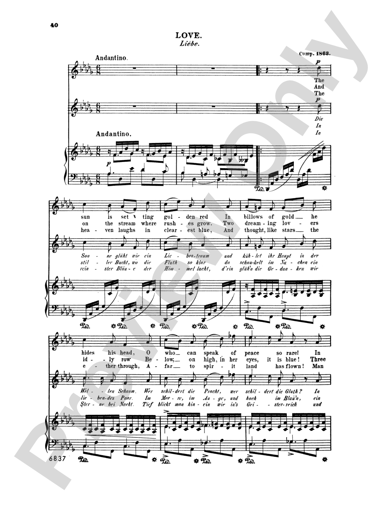 Grieg: Selected Songs for High Voice-- 36 Songs (English/German)