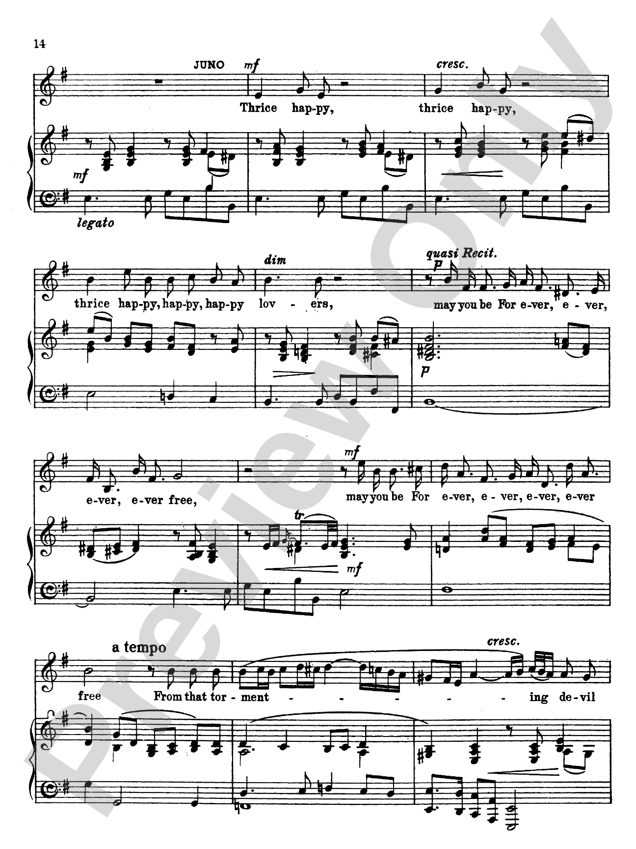 Purcell: Fifteen Songs and Airs for Contralto or Baritone from the Operas and Masques