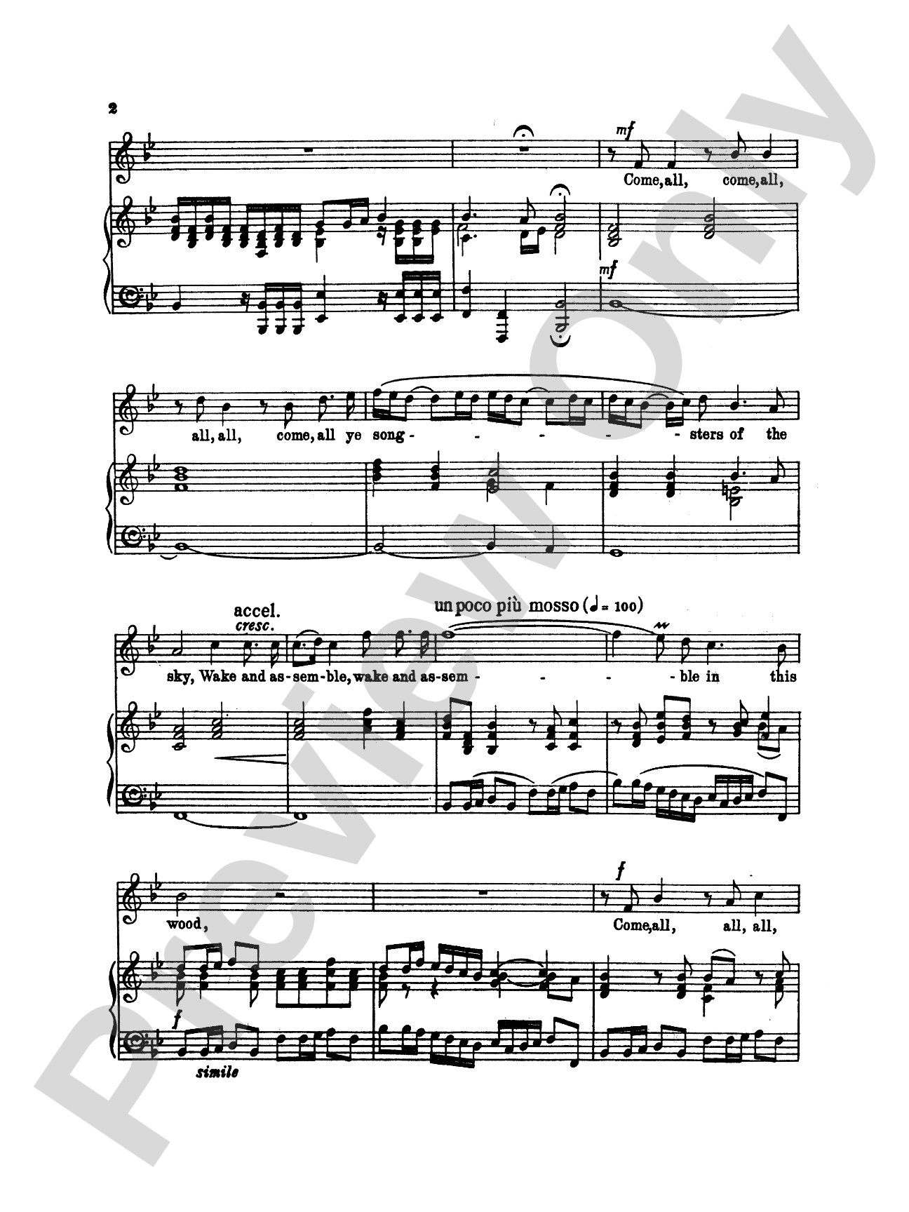 Purcell: Fifteen Songs and Airs for Soprano or Tenor from the Operas and the Odes: Vocal Book