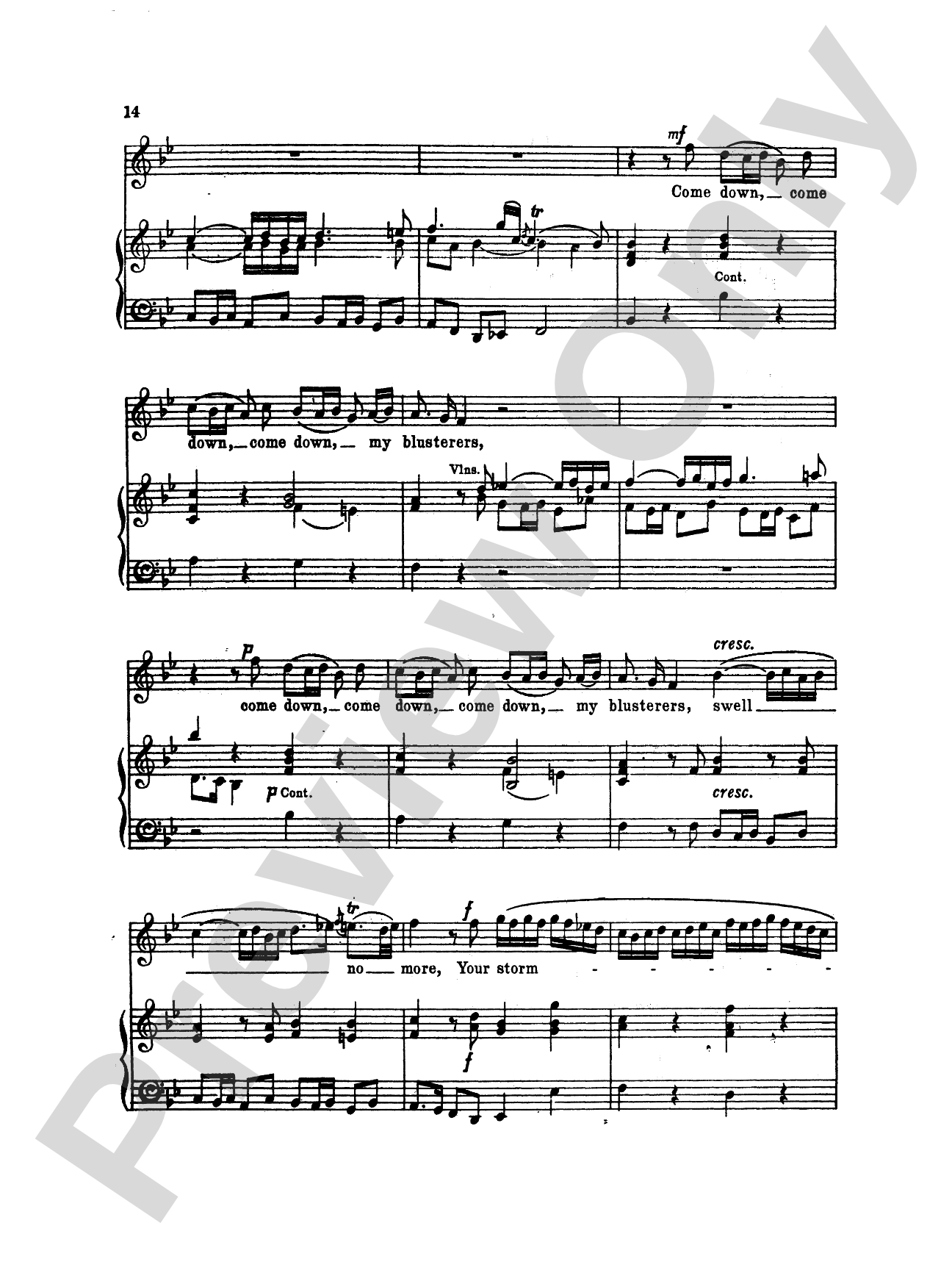 Purcell: Fifteen Songs and Airs for Soprano or Tenor from the Operas and the Odes