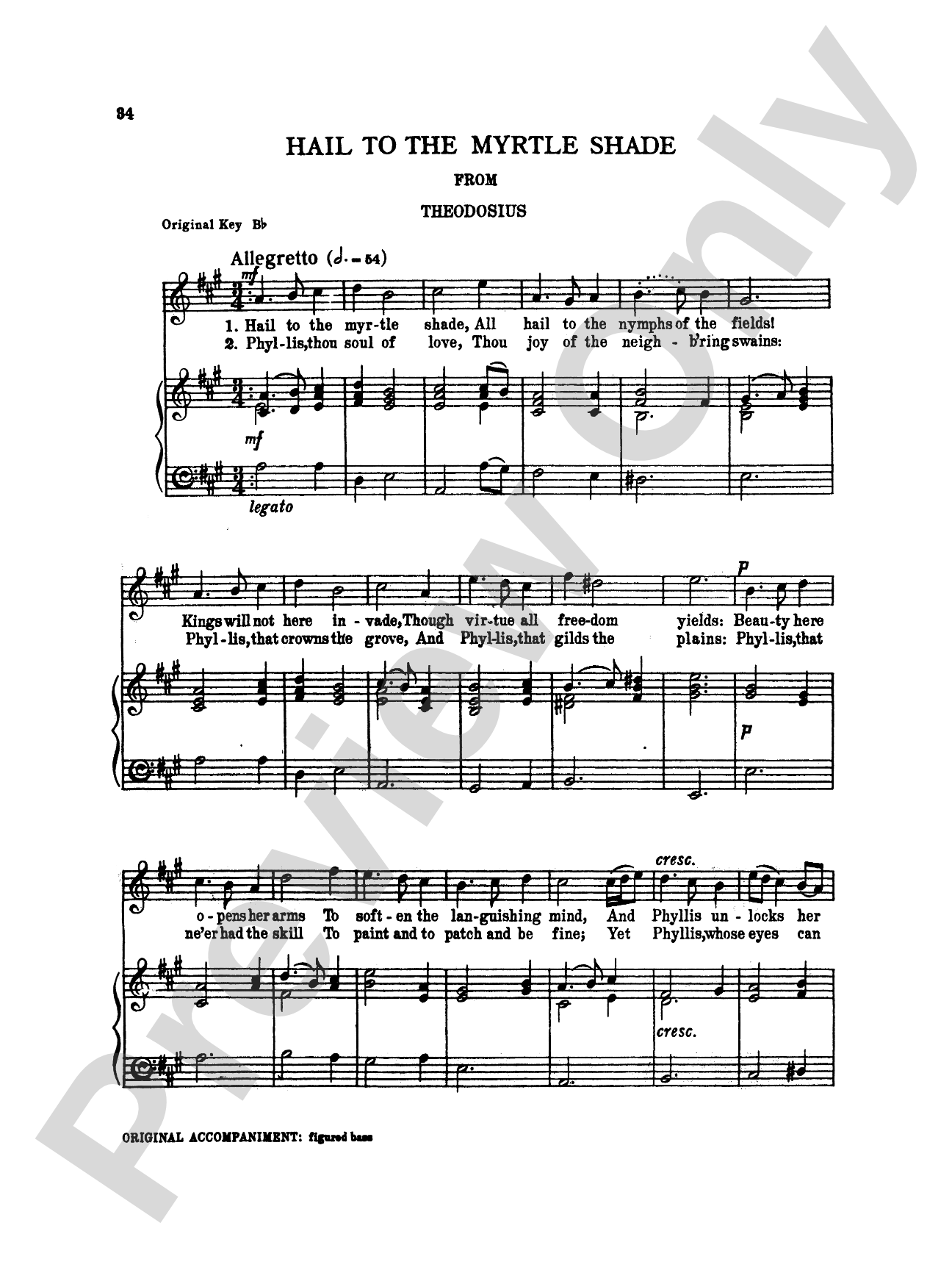 Purcell: Fifteen Songs and Airs for Soprano or Tenor from the Operas and the Odes