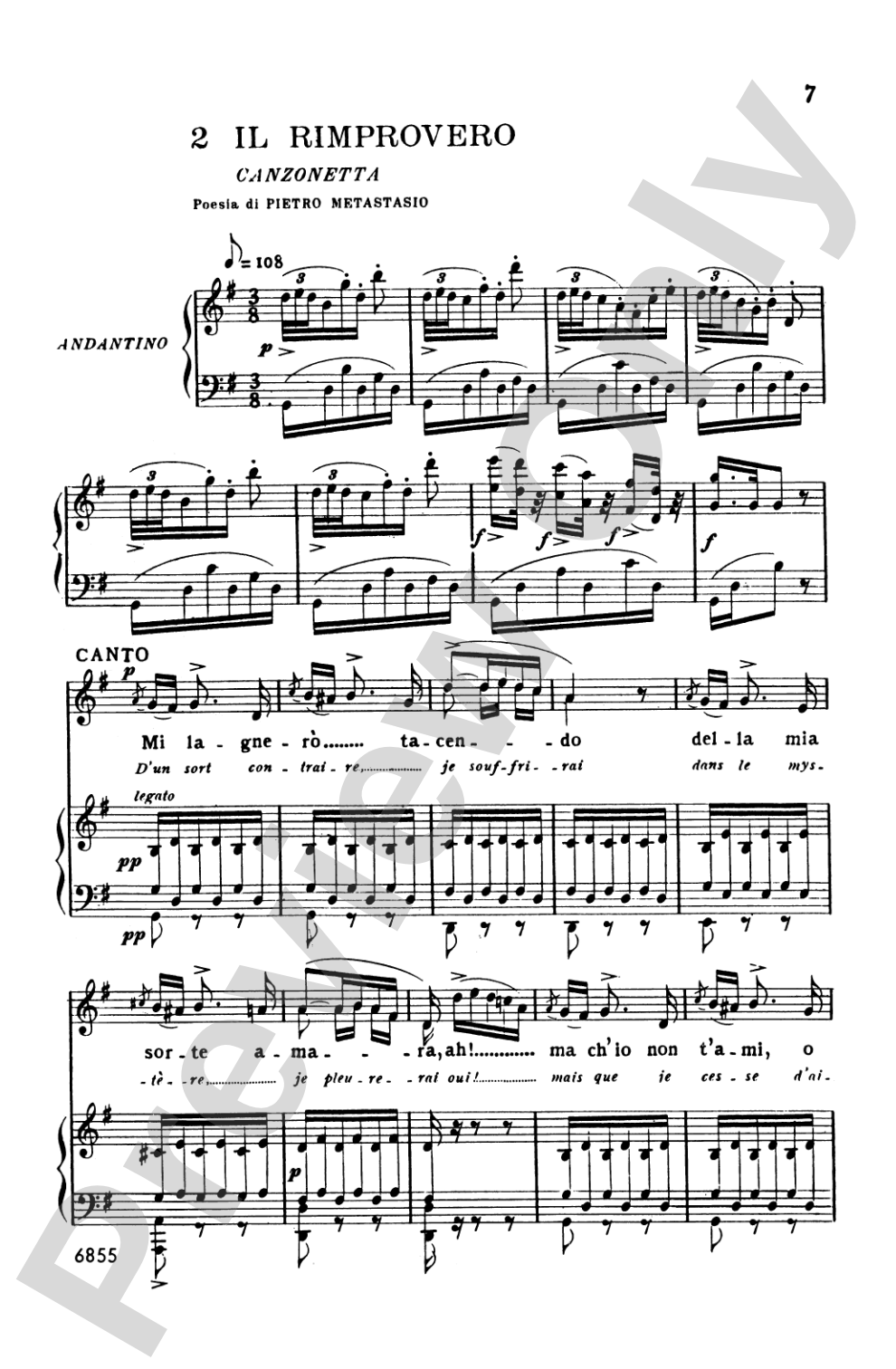 Rossini: Soirées Musicales, Volume I (Italian/French)