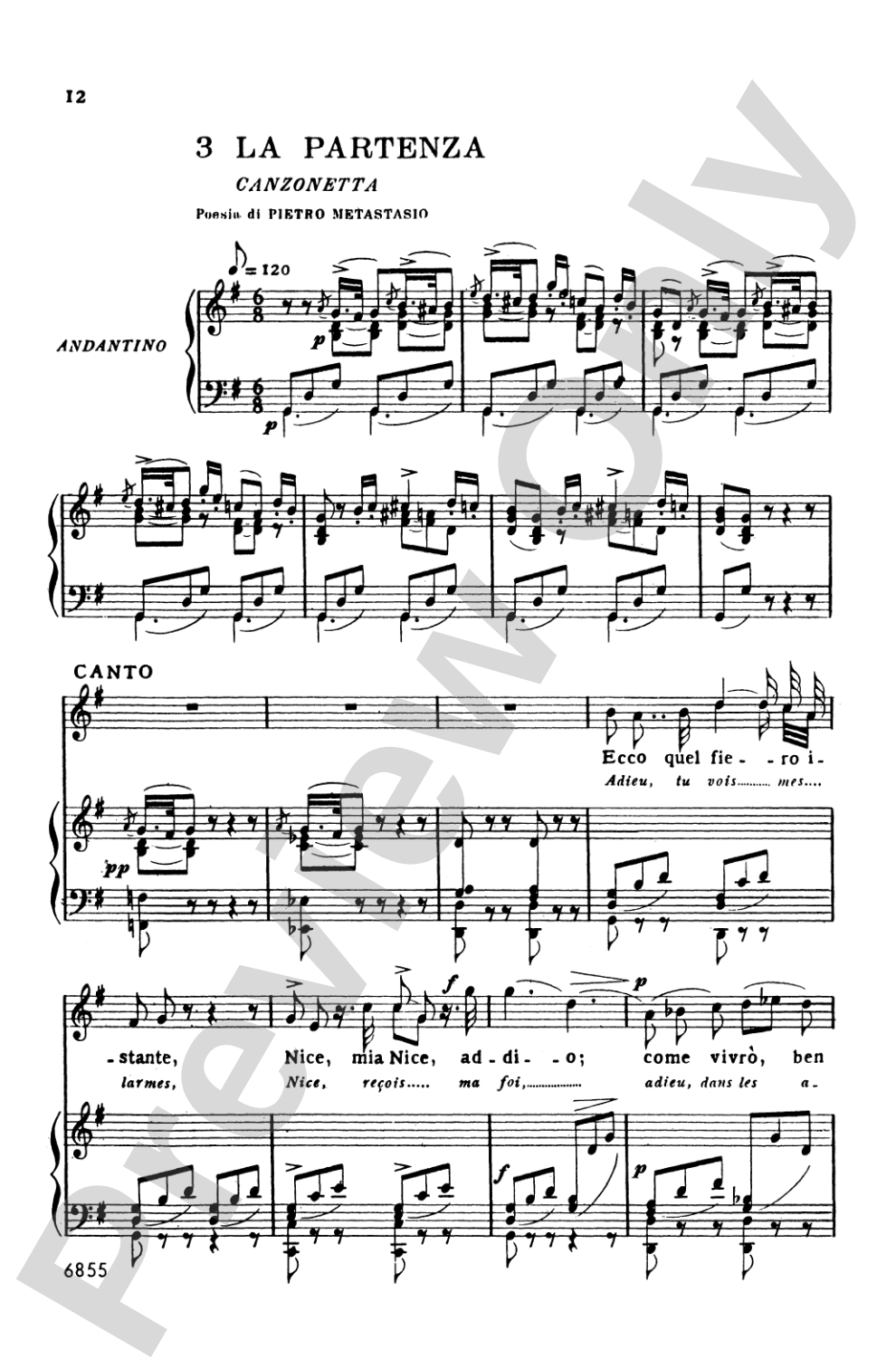 Rossini: Soirées Musicales, Volume I (Italian/French)