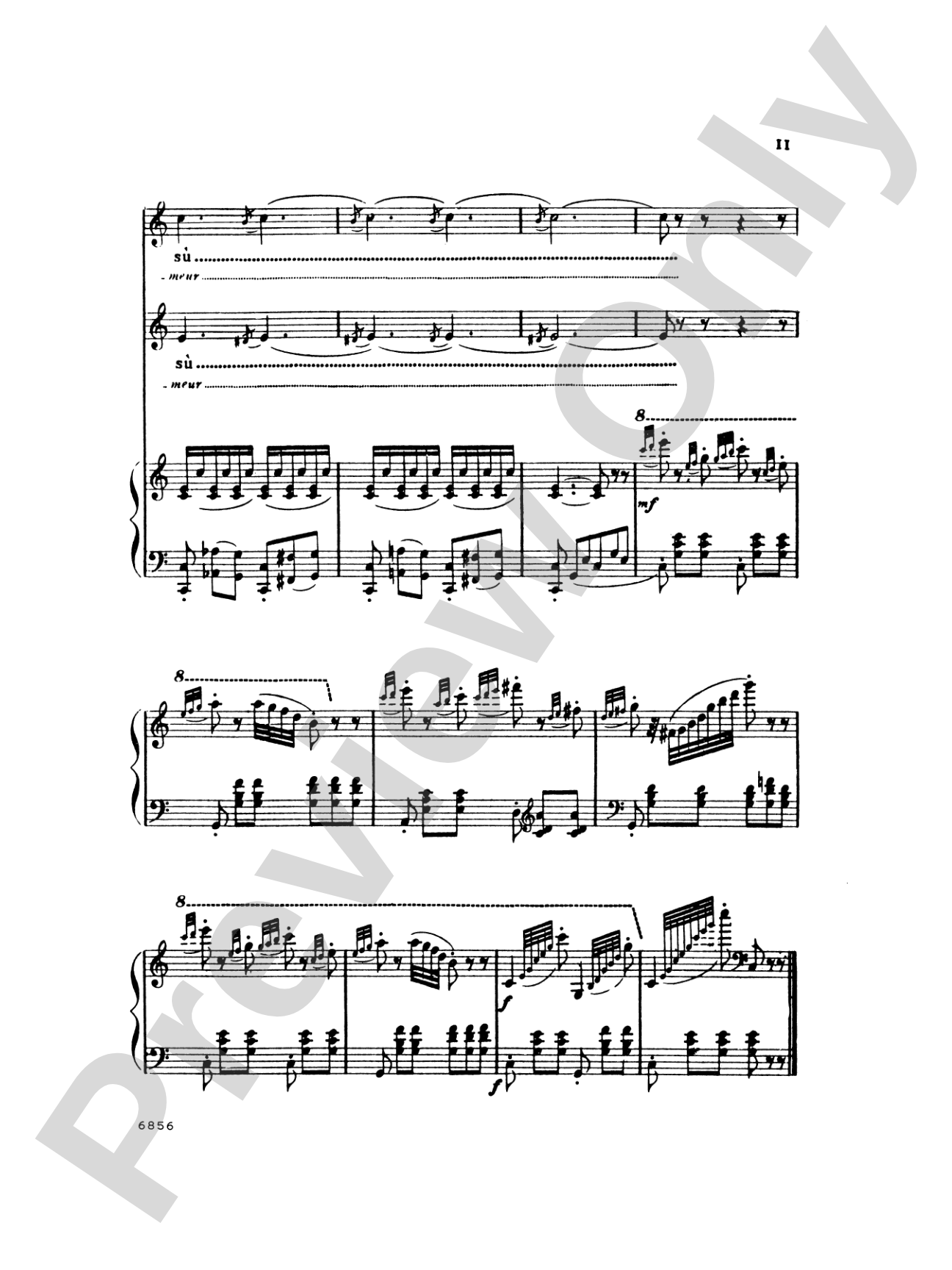 Rossini: Soirées Musicales, Volume II (Italian/French): Nos. 1 & 2 for 2 Sopranos, No. 3 for Soprano & Tenor, No. 4 for Tenor & Bass Voice Octavo-Size Book
