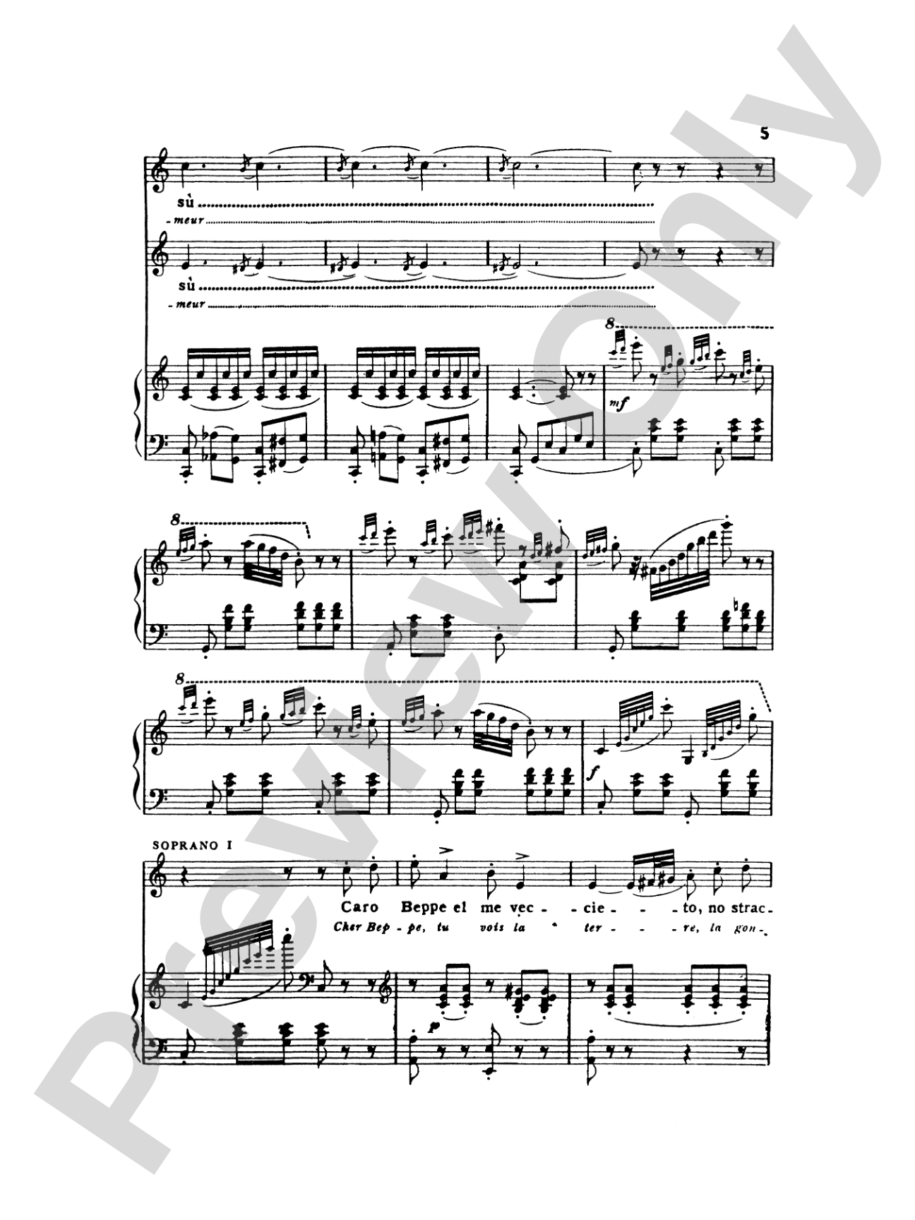 Rossini: Soirées Musicales, Volume II (Italian/French): Nos. 1 & 2 for 2 Sopranos, No. 3 for Soprano & Tenor, No. 4 for Tenor & Bass Voice Octavo-Size Book