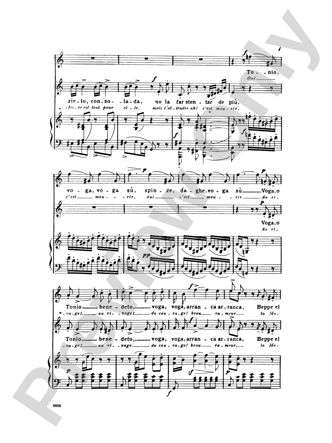 Rossini: Soirées Musicales, Volume II (Italian/French): Nos. 1 & 2 for 2 Sopranos, No. 3 for Soprano & Tenor, No. 4 for Tenor & Bass Voice Octavo-Size Book