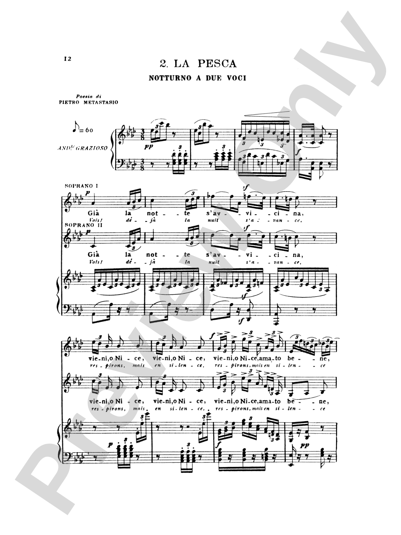 Rossini: Soirées Musicales, Volume II (Italian/French)