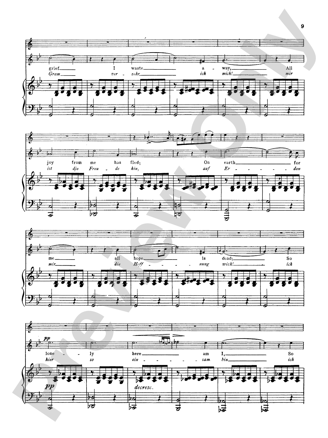 Schubert: The Shepherd on the Rock, Op. 129: High Voice Book