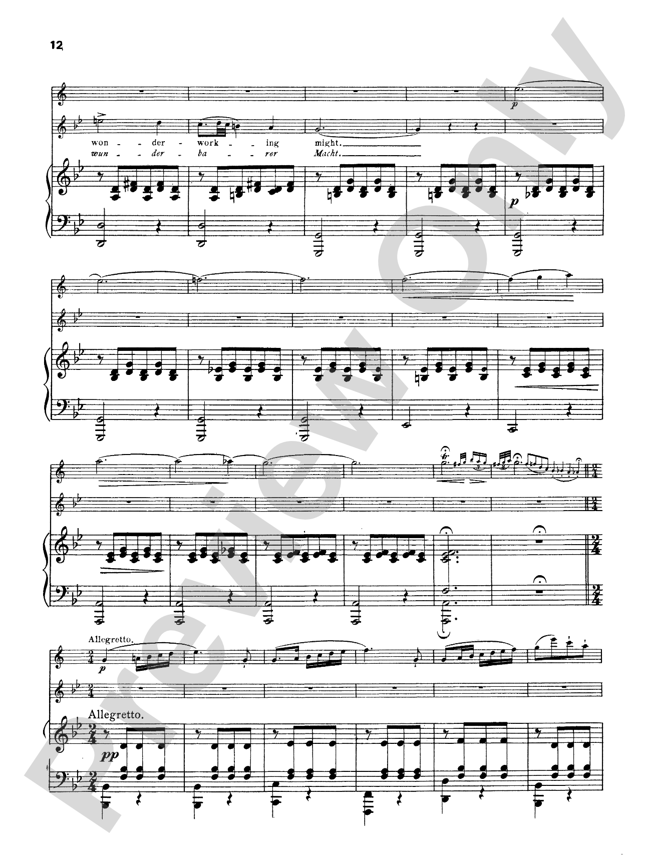 Schubert: The Shepherd on the Rock, Op. 129: High Voice Book
